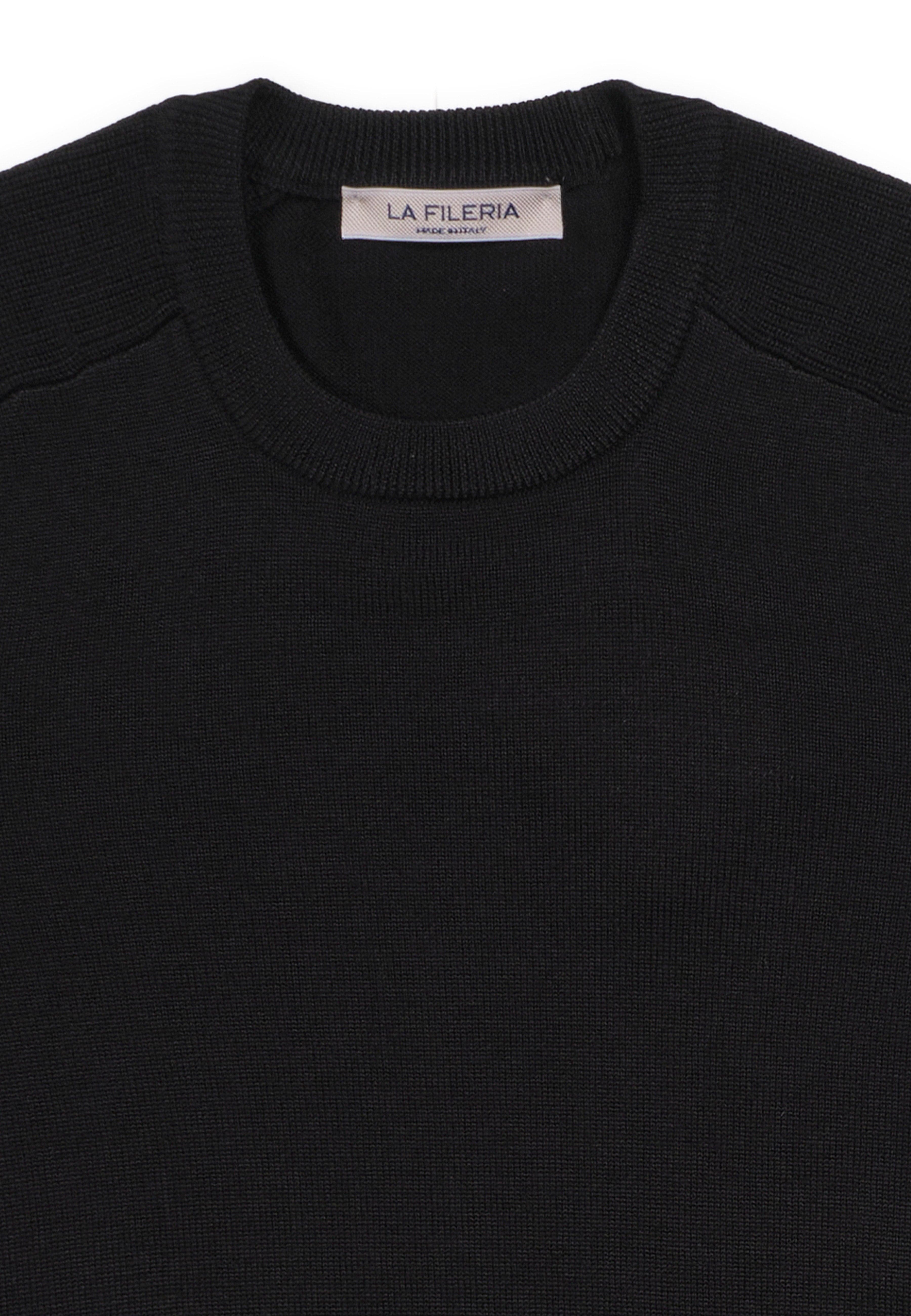 LA FILERIA Maglia Uomo La Fileria 57161/24638/099 NER da uomo in T-shirt Drestige - Casamassima, commercioVirtuoso.it