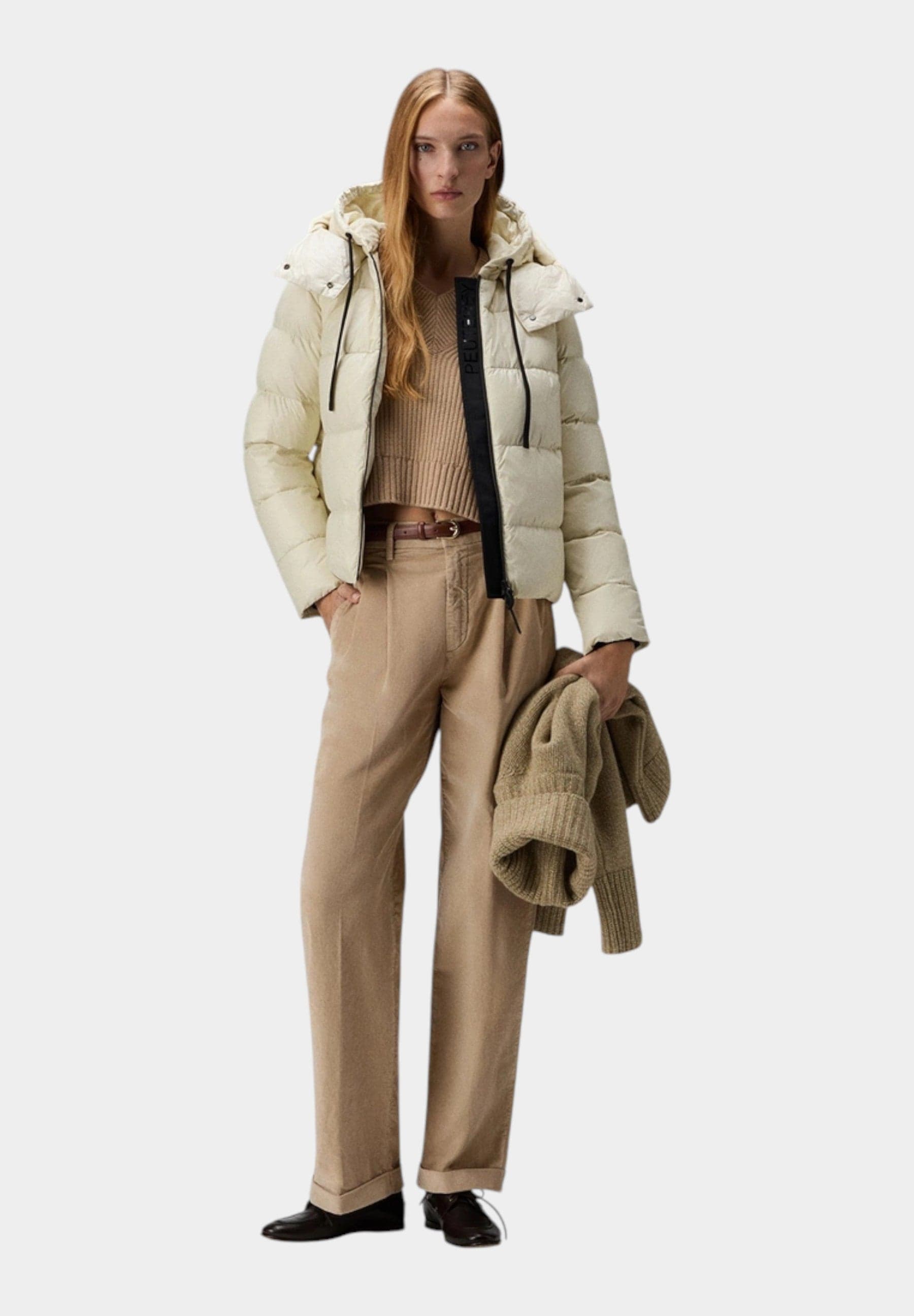 Peuterey Giaccone Donna KENID LKS 983 BEIGE da donna in Giacche Drestige - Casamassima, commercioVirtuoso.it
