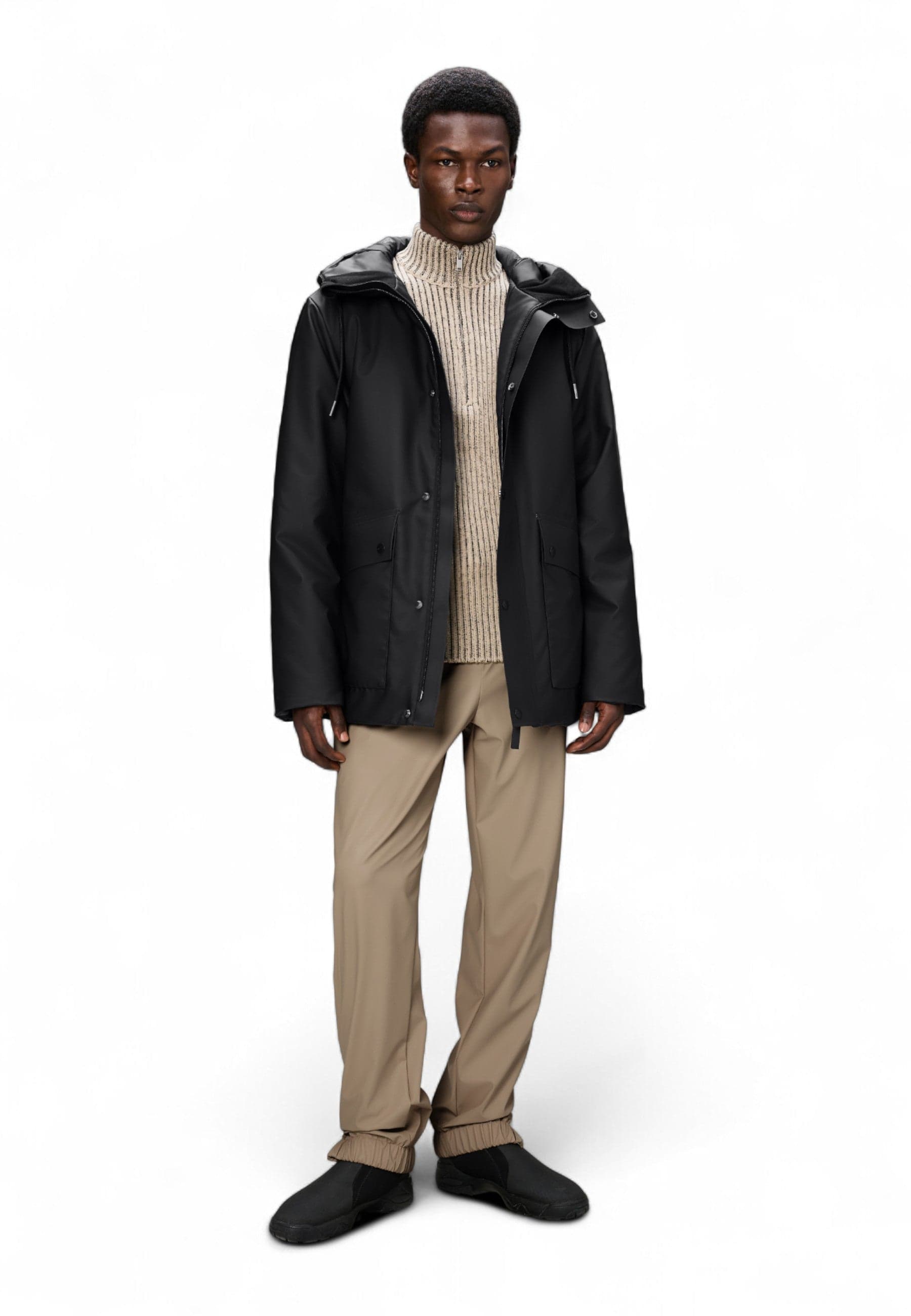 RAINS Giubbino Uomo Rains 21450 BLACK da donna in  Drestige - Casamassima, commercioVirtuoso.it