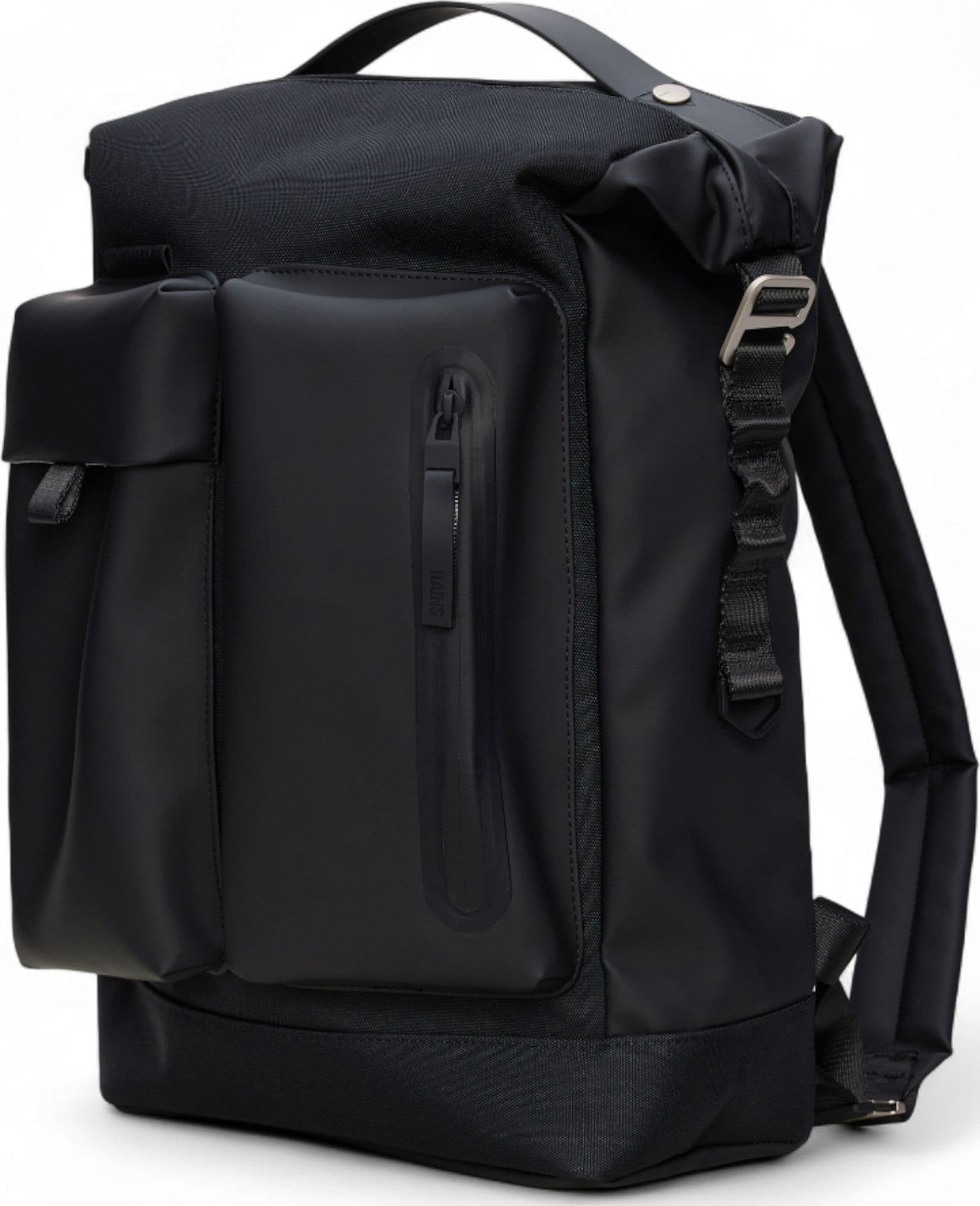 RAINS Zaino Uomo Rains 12960 BLACK da donna in Zaini Casual Drestige - Casamassima, commercioVirtuoso.it