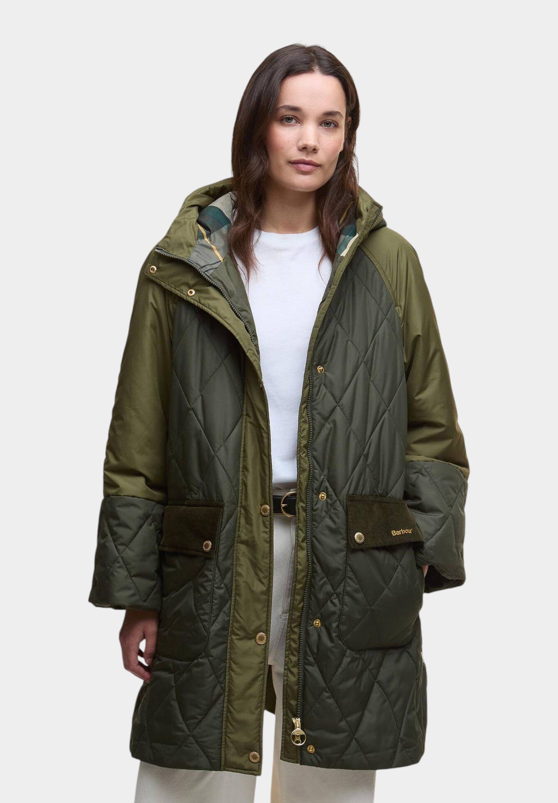 BARBOUR Giubbino Donna Barbour LQU1841 OL71 da donna in Giacche Drestige - Casamassima, commercioVirtuoso.it