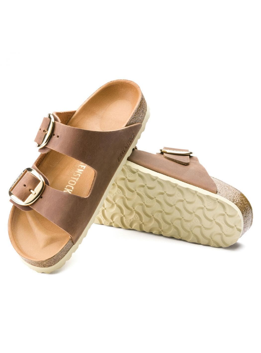 BIRKENSTOCK Birkenstock - Arizona Big Buckle Cognac 1011073 da donna in Sandali moda Drestige - Casamassima, commercioVirtuoso.it