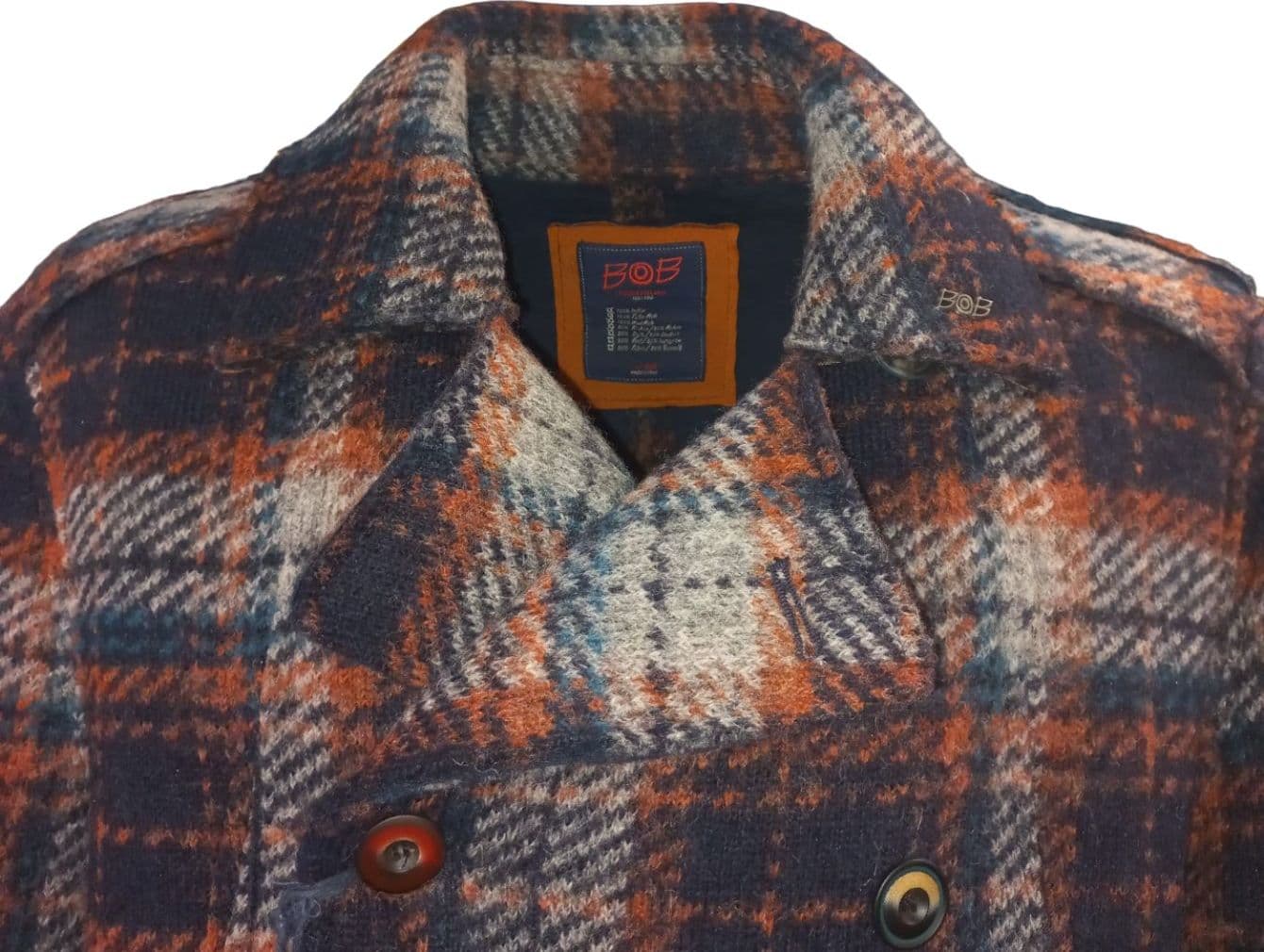 BOB Bob - Cappottino Corto Doppio Petto FORD416 da uomo in Giacche Drestige - Casamassima, commercioVirtuoso.it