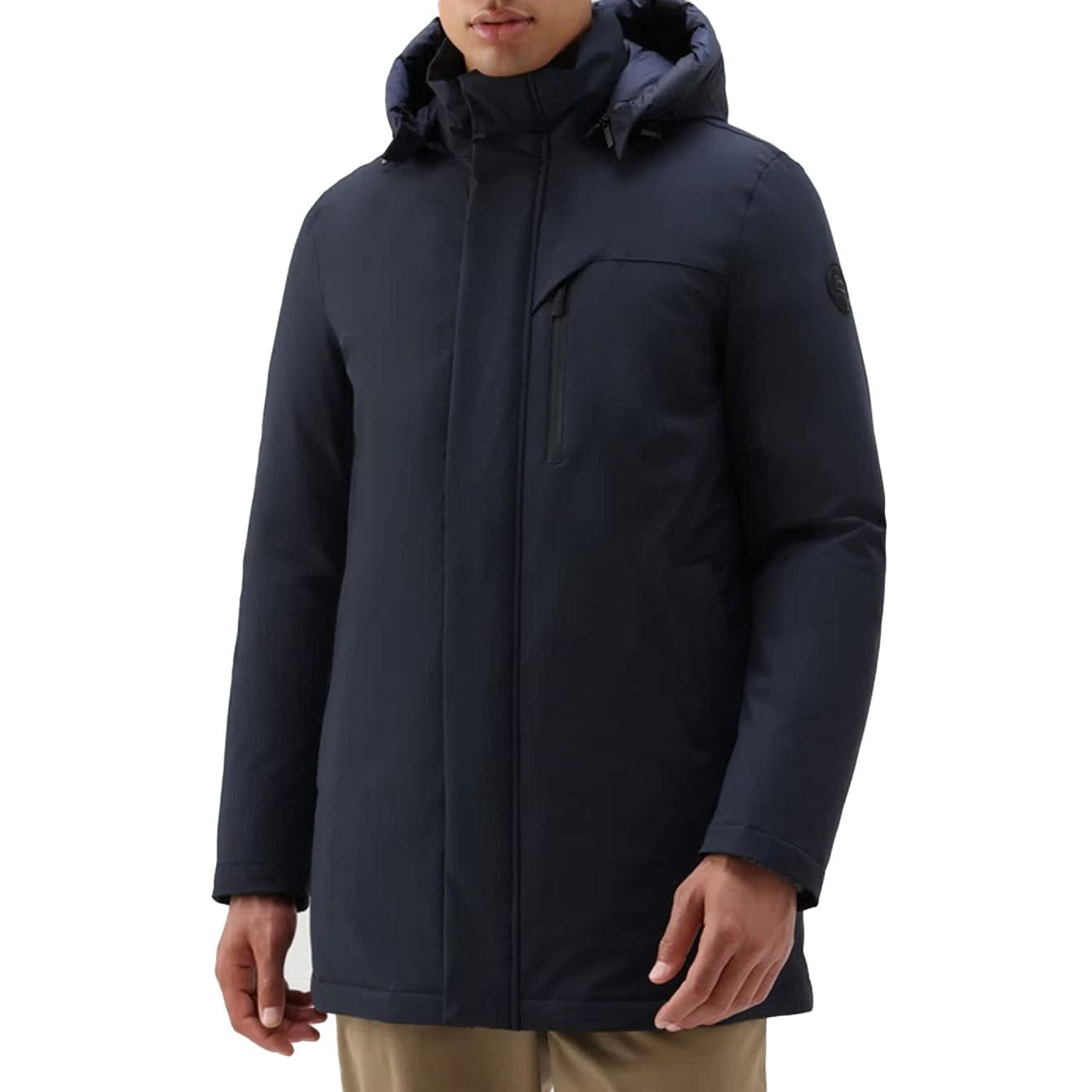 Woolrich - Ut0102 Mountain Stretch Parka 3989 WOOU0464MR da uomo in Giacche Drestige - Casamassima, commercioVirtuoso.it
