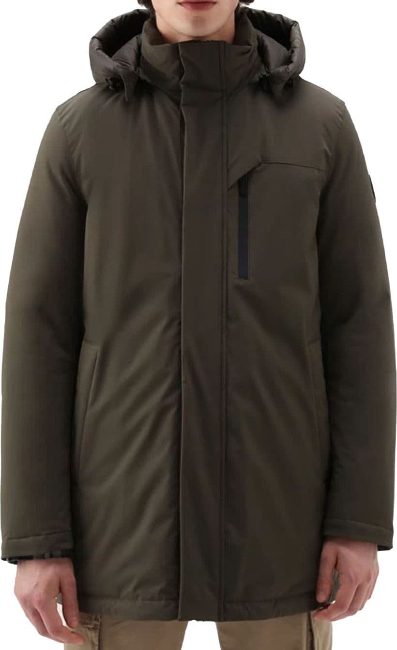Woolrich - Ut0102 Mountain Stretch Parka 614 WOOU0464MR da uomo in Cappotti Drestige - Casamassima, commercioVirtuoso.it
