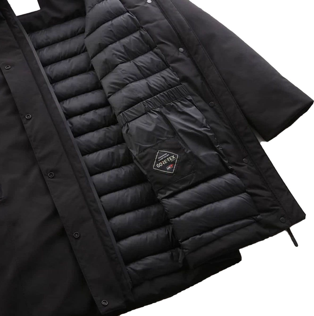 Woolrich - Ut2698 Marshall Parka 100 Nero WWOU0503FR da donna in Giacche Drestige - Casamassima, commercioVirtuoso.it