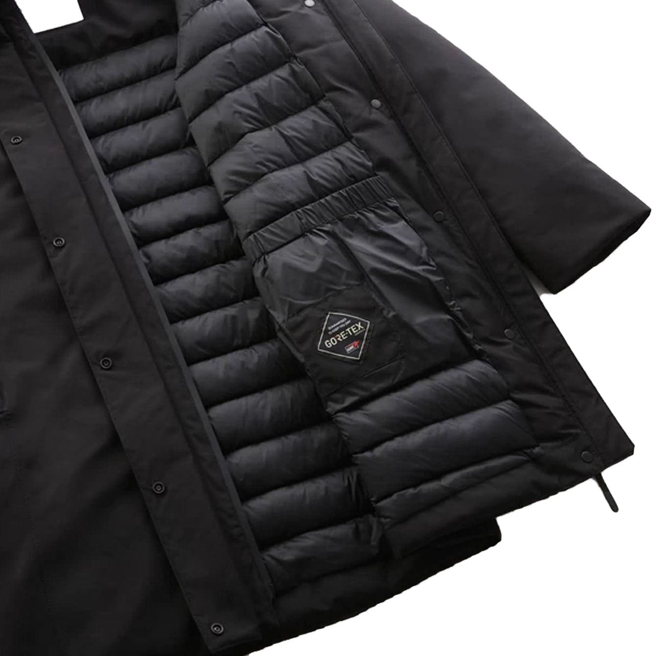 Woolrich - Ut2698 Marshall Parka 100 Nero WWOU0503FR da donna in Giacche Drestige - Casamassima, commercioVirtuoso.it