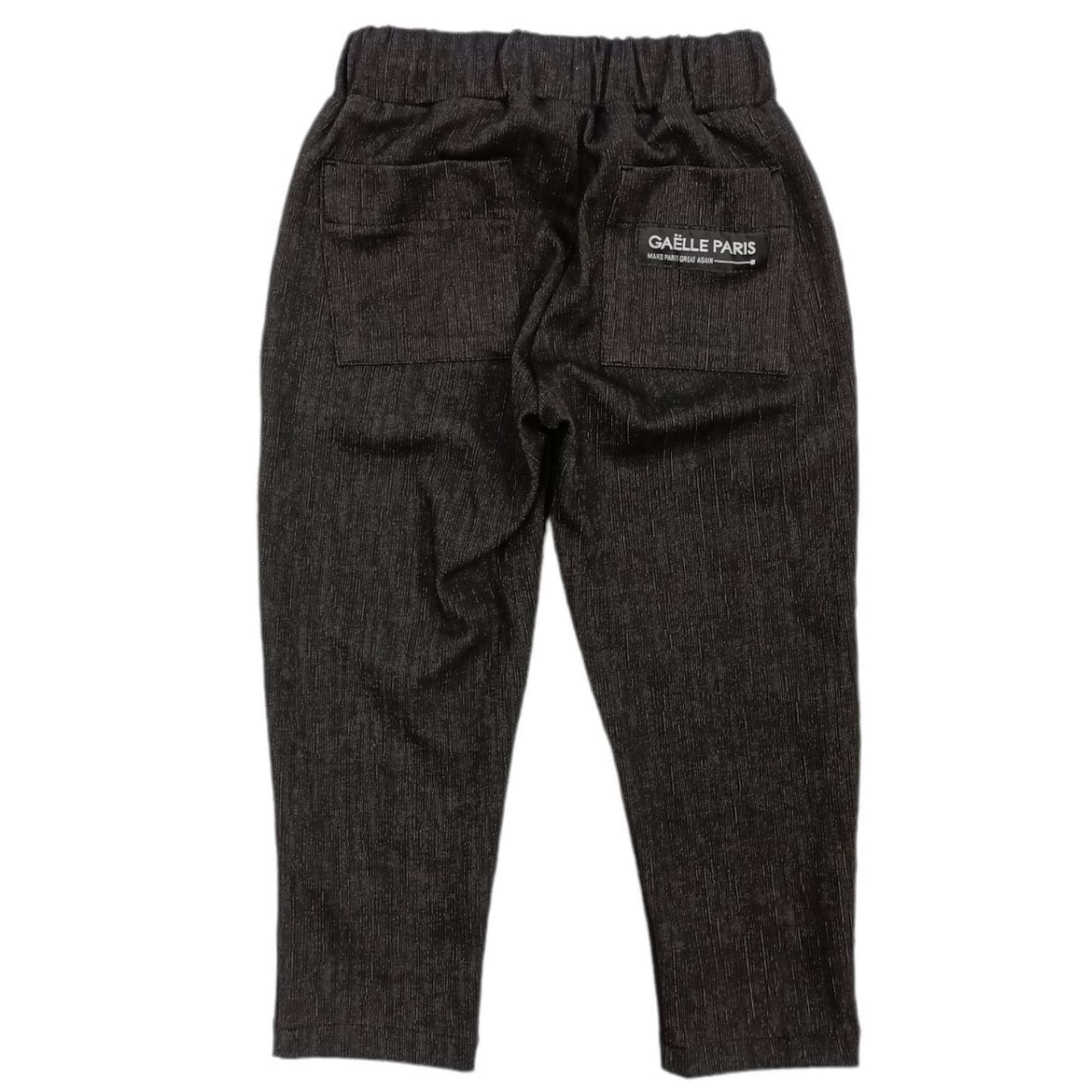 GAELLE PARIS Gaelle Paris - Pantalone Nero 2731P0310 da bambino in Pantaloni sportivi Drestige - Casamassima, commercioVirtuoso.it