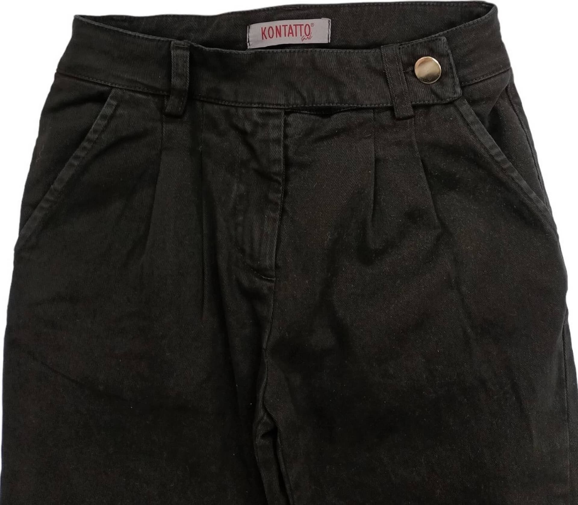 KONTATTO Kontatto - Pantalone Nero 3341P0206 da bambino in Pantaloni Drestige - Casamassima, commercioVirtuoso.it