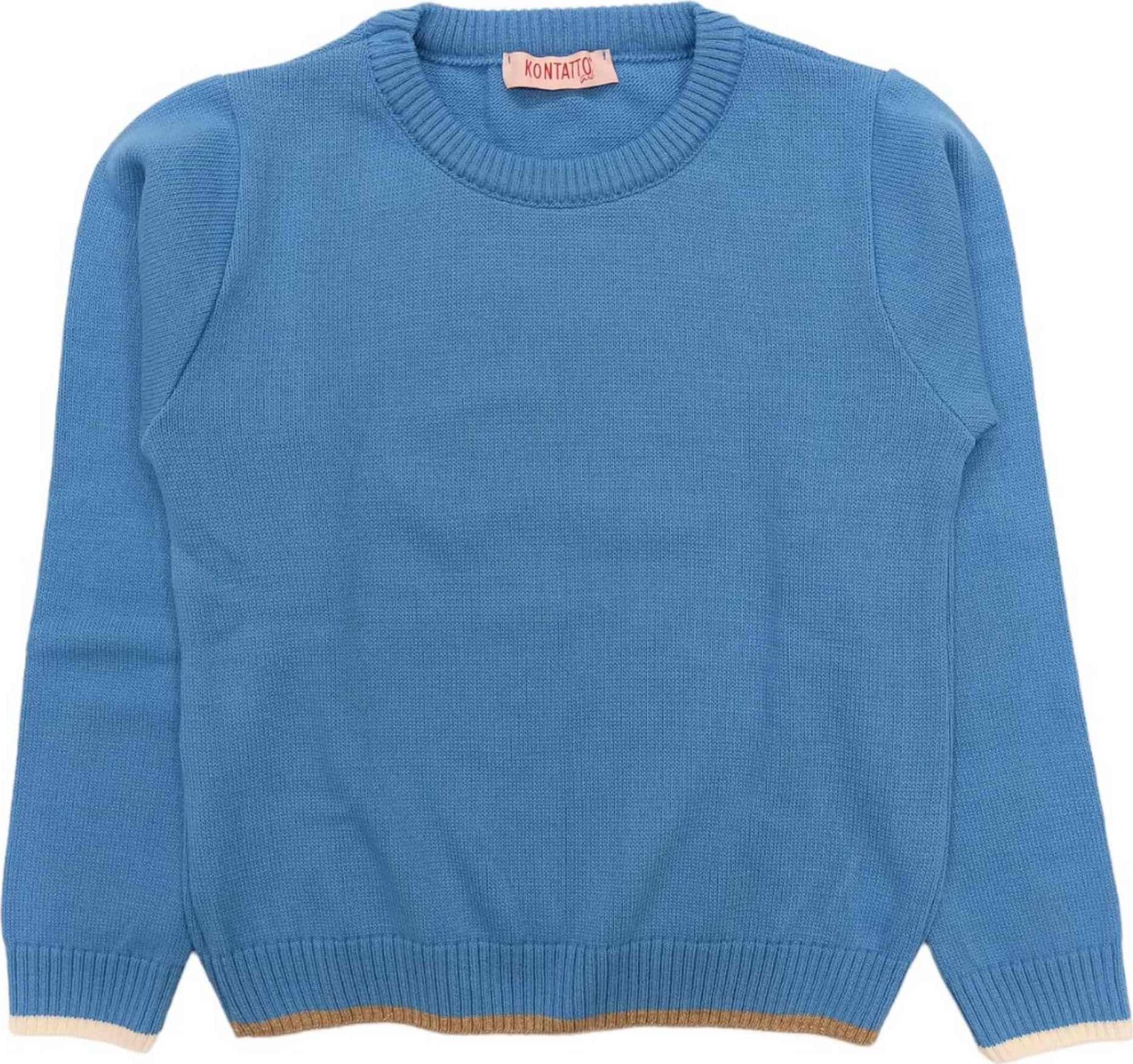 KONTATTO Kontatto - Maglione Celeste 3341W0232