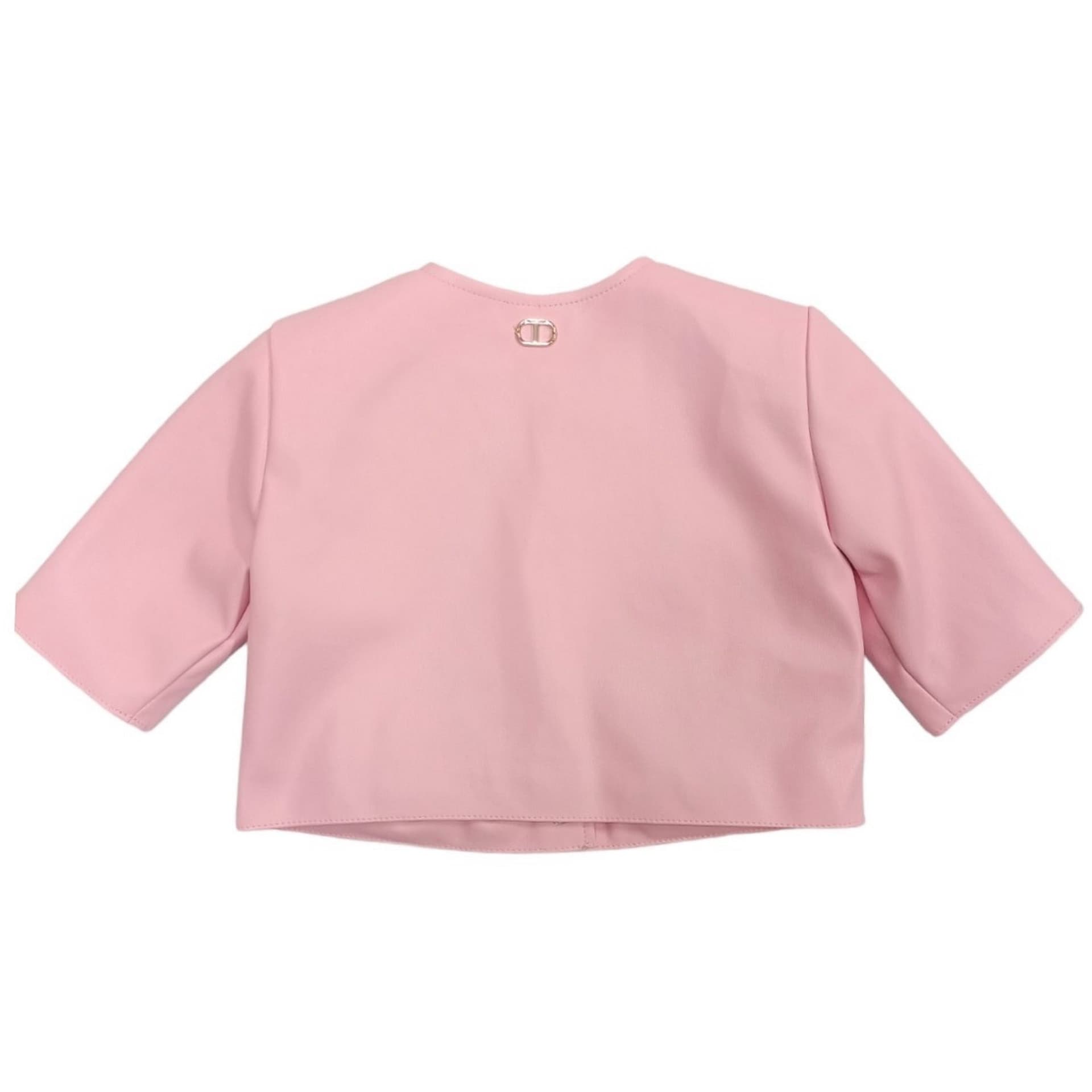 TWINSET Twinset - Giacca Rosa 10375 Ecopelle 231GJ2Q20 da bambino in Giacche Drestige - Casamassima, commercioVirtuoso.it
