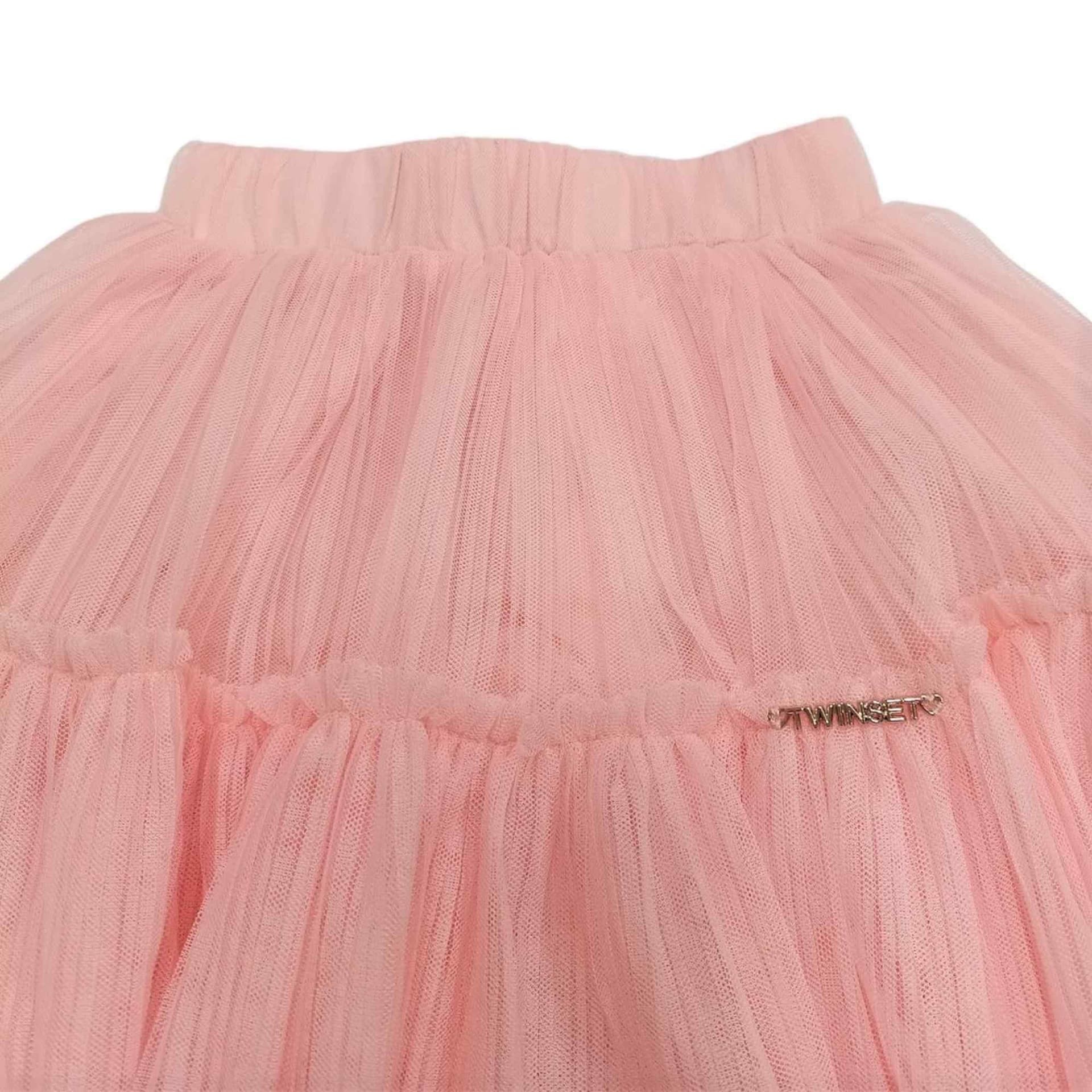 TWINSET Twinset - Gonna 10375 Pastel Pink 231GJ2Q94 da bambino in Gonne e gonne pantalone Drestige - Casamassima, commercioVirtuoso.it