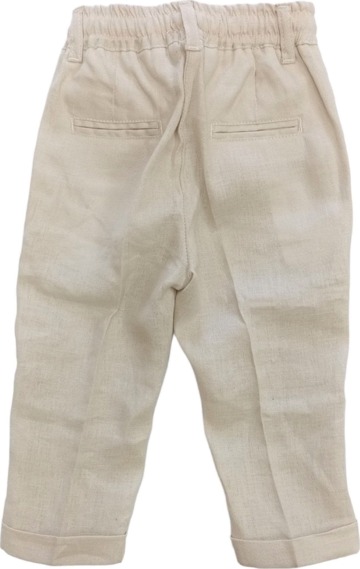 SHAKO' Shako' - Pantalaccio Beige Lino PSK0680BIS da bambino in Pantaloni Drestige - Casamassima, commercioVirtuoso.it