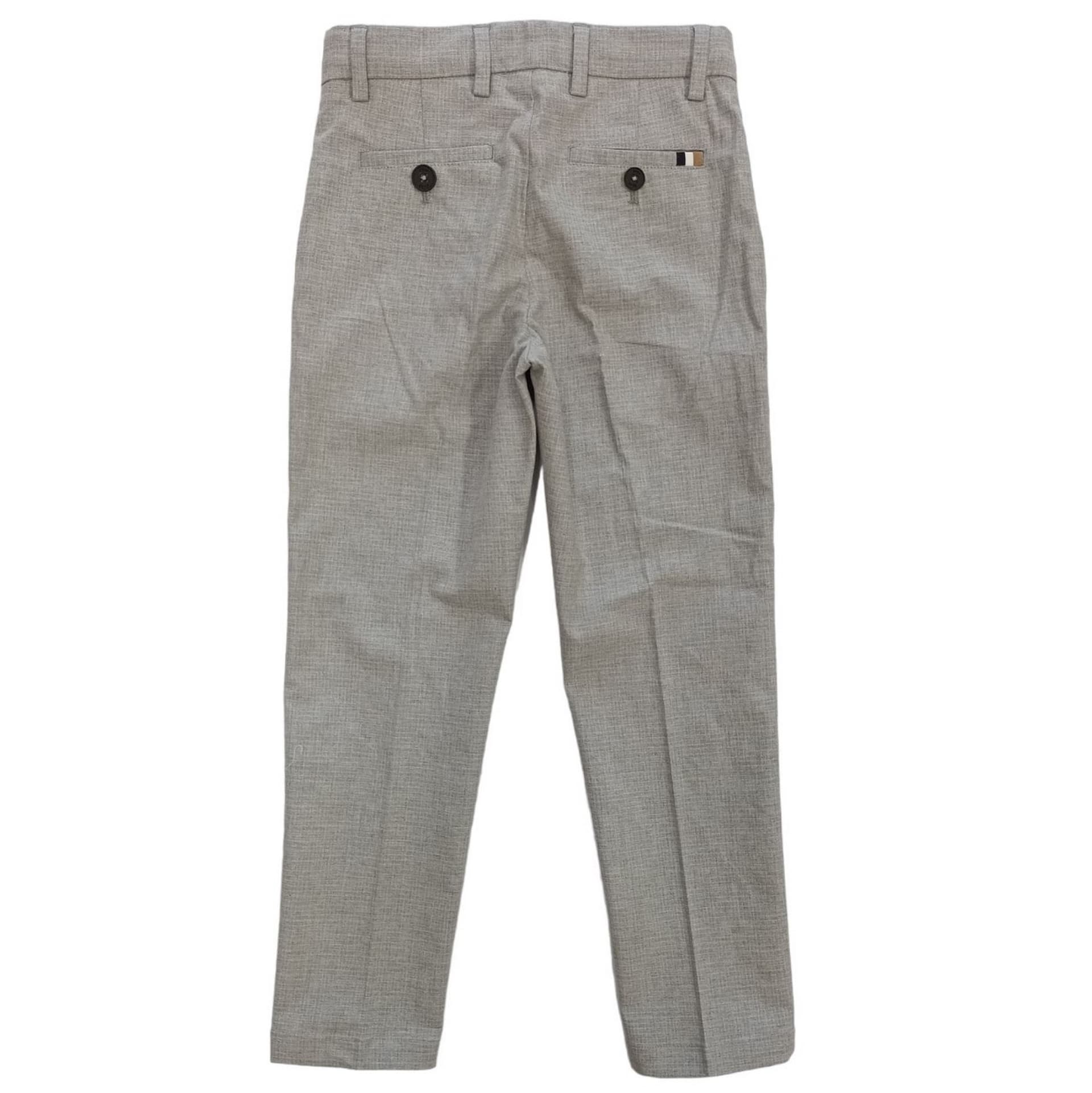 BOSS Boss - Pantalone Grigio A32 Cerimonia J24845 da bambino in Abiti Drestige - Casamassima, commercioVirtuoso.it