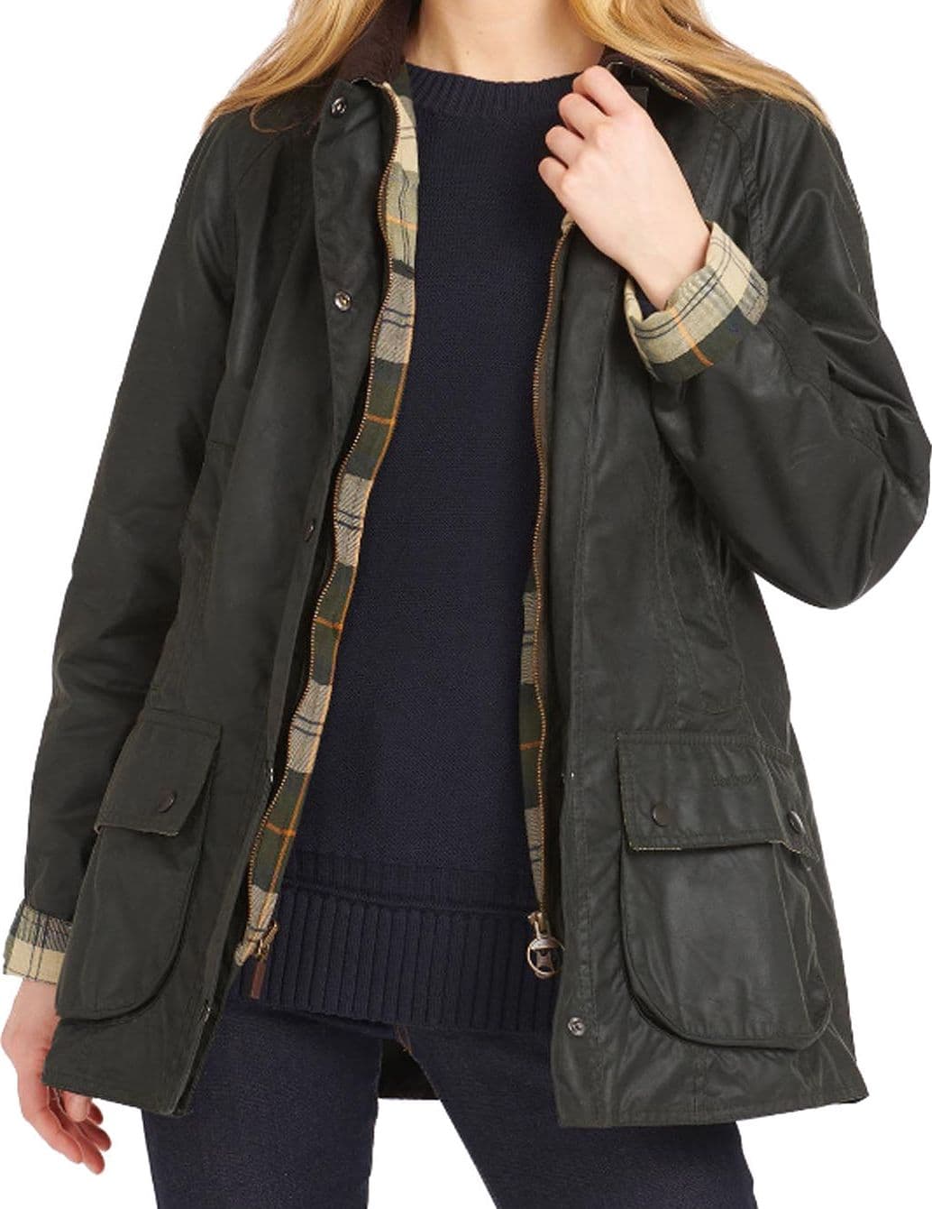 BARBOUR Barbour - Beadnell Wax Jacket Sg91 LWX0667 da donna in Giacche Drestige - Casamassima, commercioVirtuoso.it