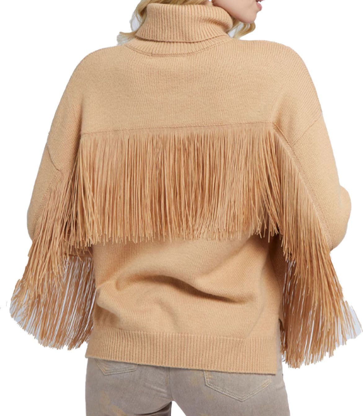 GUESS Guess - Leonie Roll Neck Ls Sweater G197 Khaki Tan W2BR32 Z2WX0 da donna in Maglioni Drestige - Casamassima, commercioVirtuoso.it