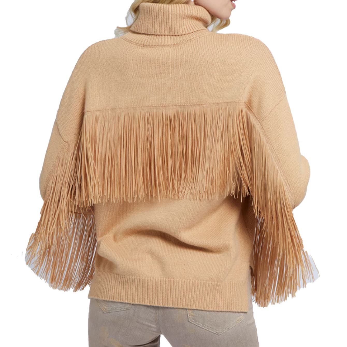 GUESS Guess - Leonie Roll Neck Ls Sweater G197 Khaki Tan W2BR32 Z2WX0 da donna in Maglioni Drestige - Casamassima, commercioVirtuoso.it