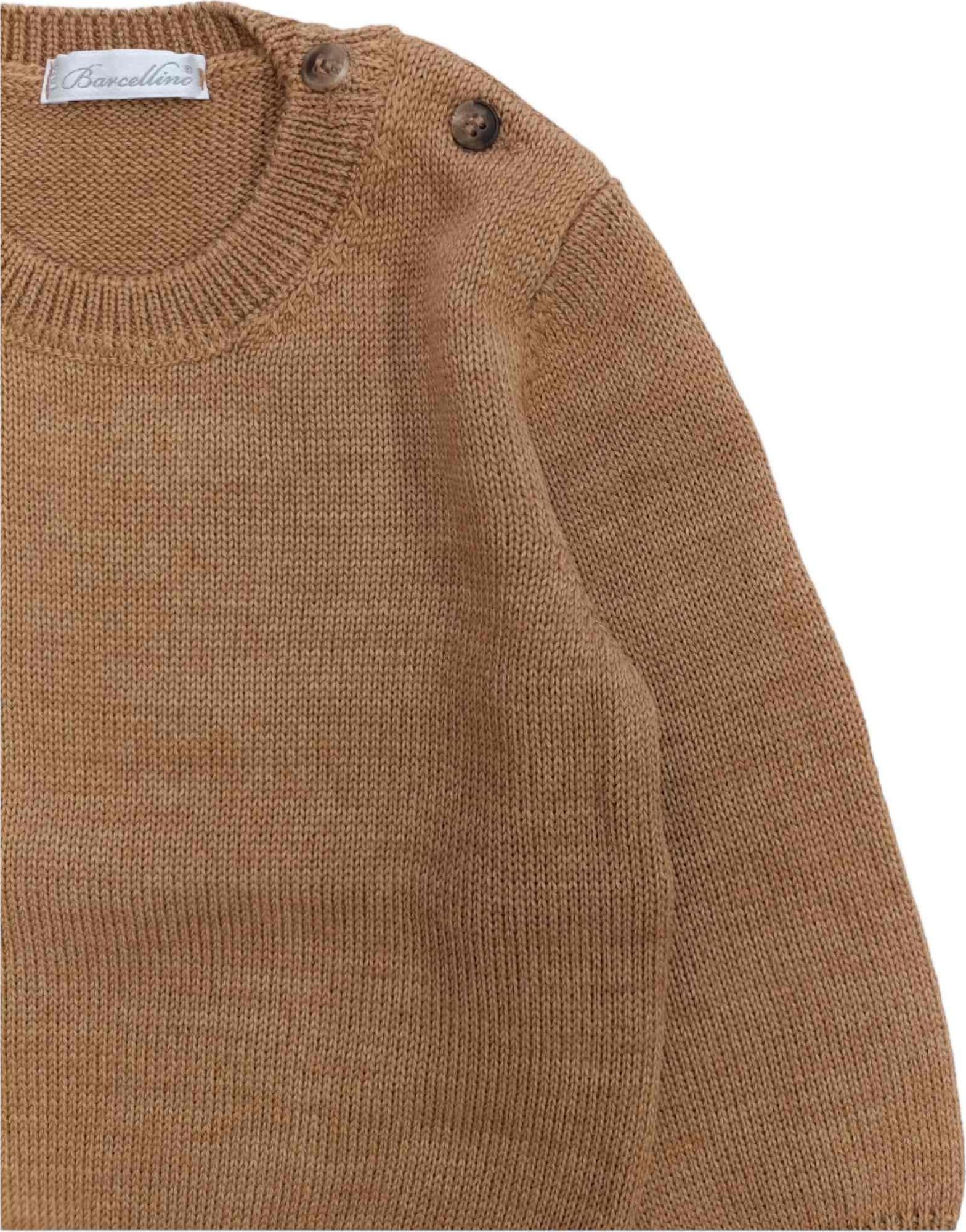 BARCELLINO Barcellino - Maglia In Filo Cammello 105422 da bambino in Maglie da bambino Drestige - Casamassima, commercioVirtuoso.it