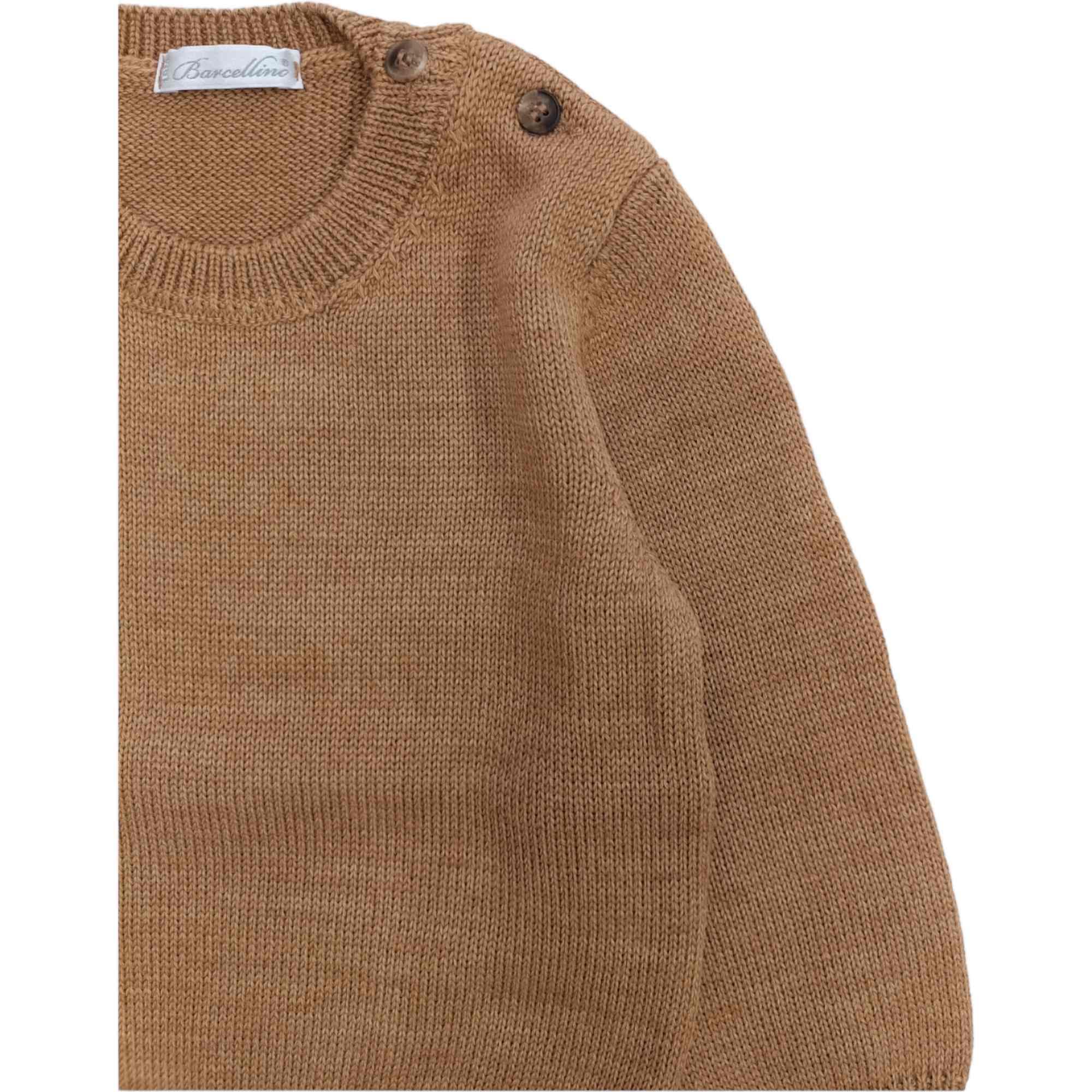 BARCELLINO Barcellino - Maglia In Filo Cammello 105422 da bambino in Maglie da bambino Drestige - Casamassima, commercioVirtuoso.it
