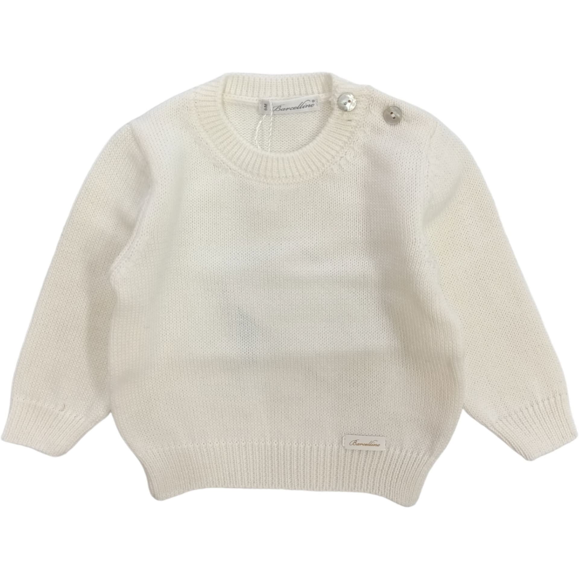 BARCELLINO Barcellino - Maglia In Filo Bianco 105422