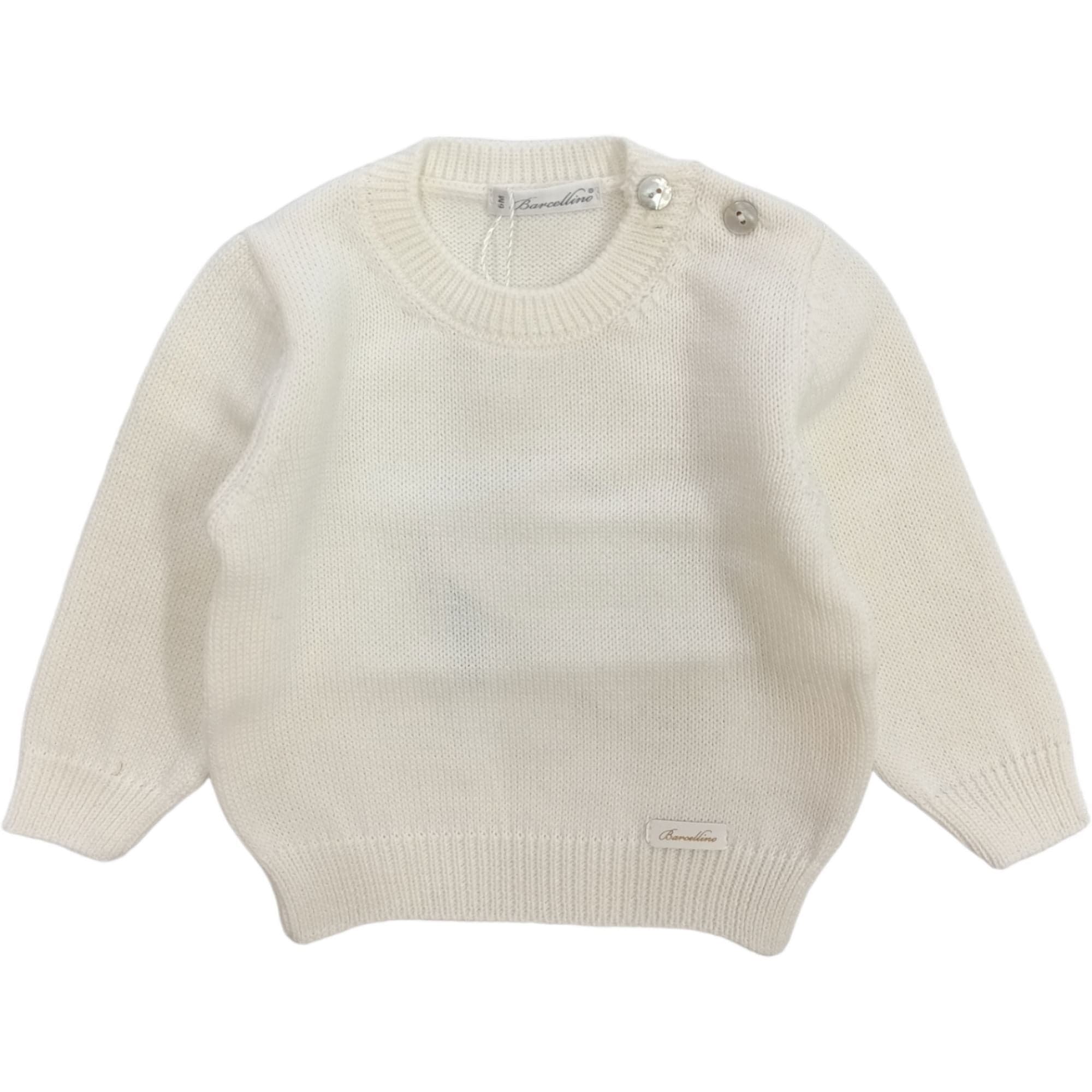 BARCELLINO Barcellino - Maglia In Filo Bianco 105422