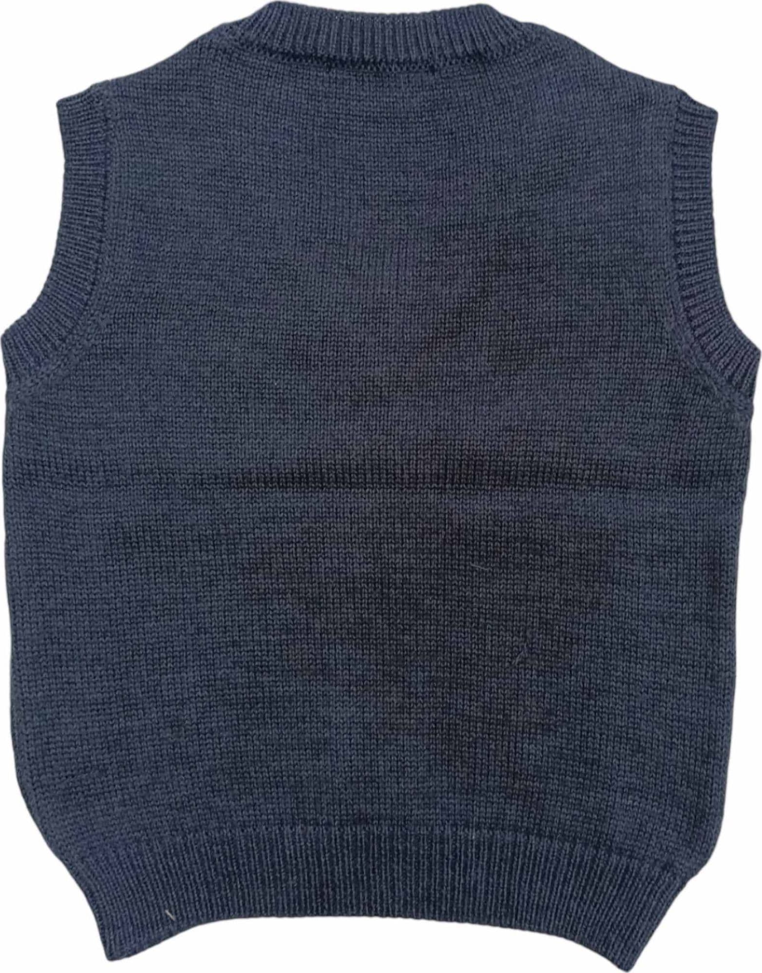 BARCELLINO Barcellino - Gilet In Filo Blu 105425 da bambino in Gilet Drestige - Casamassima, commercioVirtuoso.it
