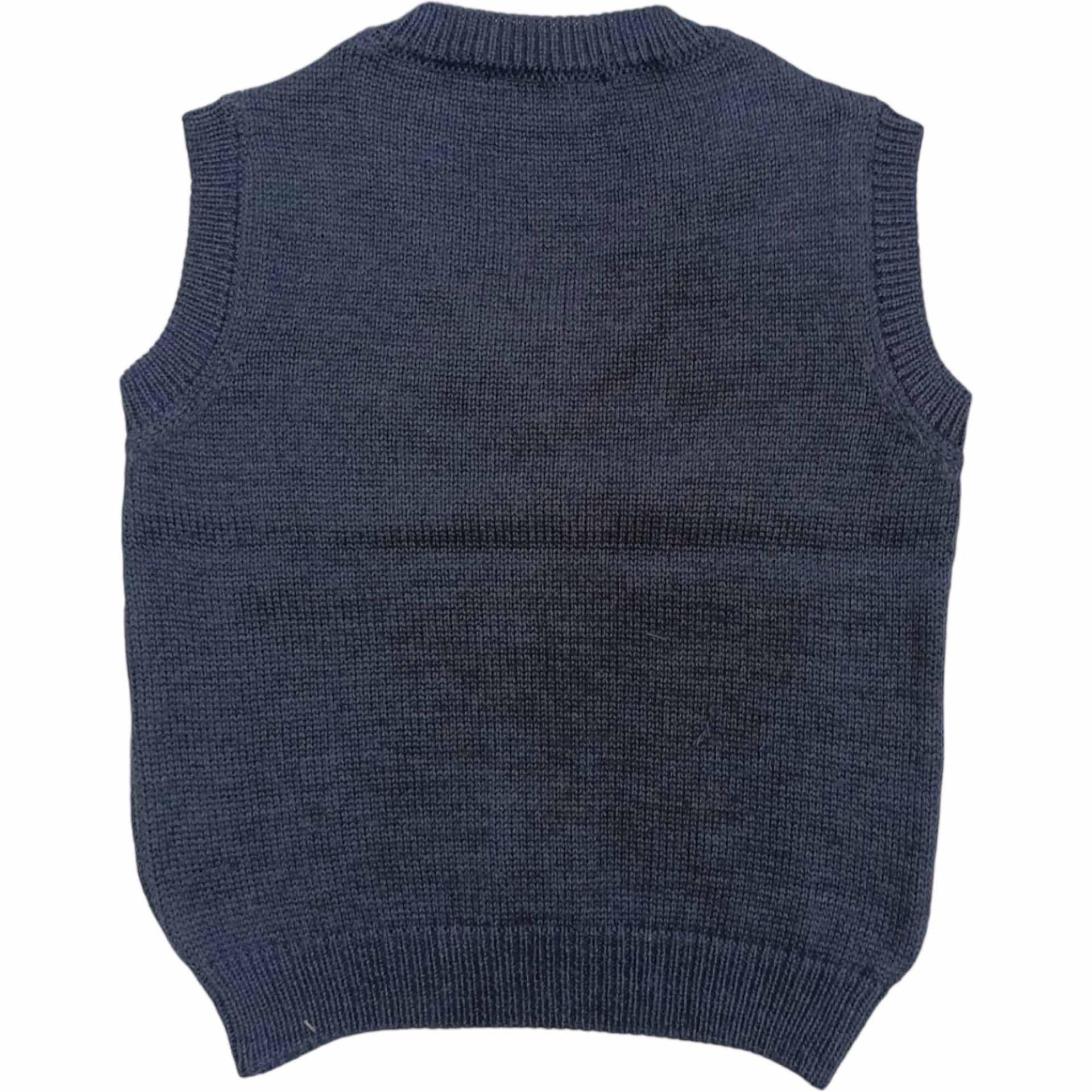 BARCELLINO Barcellino - Gilet In Filo Blu 105425 da bambino in Gilet Drestige - Casamassima, commercioVirtuoso.it