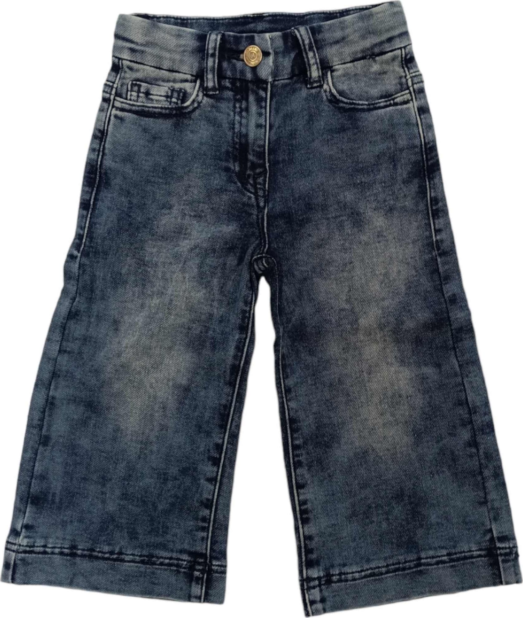 MONNALISA Monnalisa - Denim Felpa Pop 0055 Blu Stone 19B415 2754