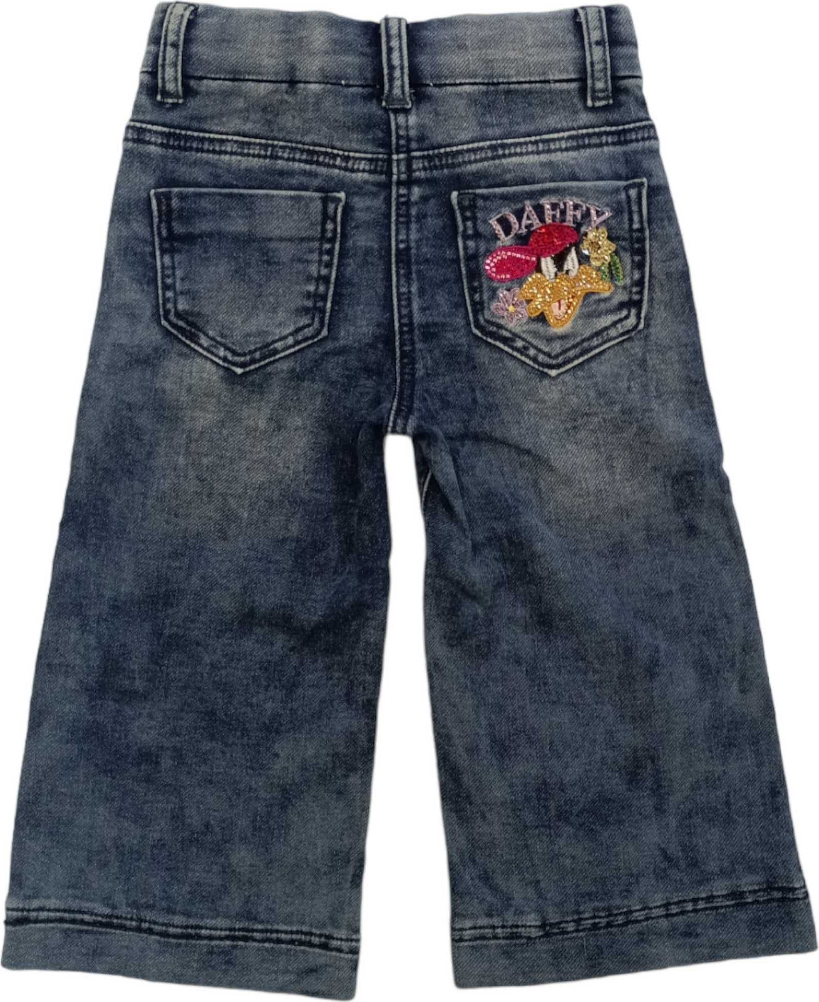 MONNALISA Monnalisa - Denim Felpa Pop 0055 Blu Stone 19B415 2754 da bambino in Maglieria Drestige - Casamassima, commercioVirtuoso.it