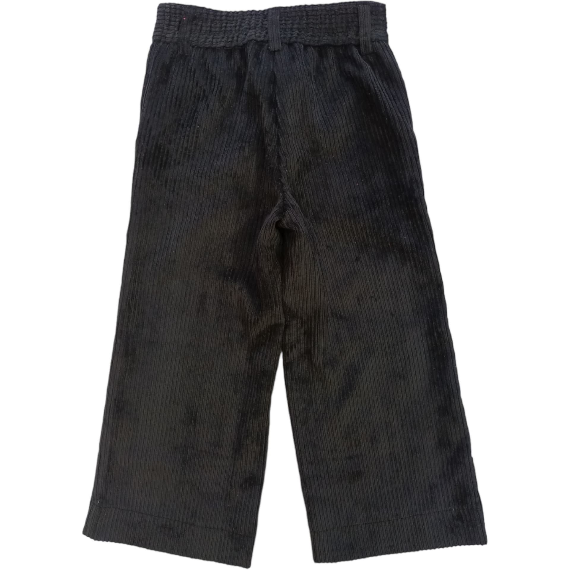 MONNALISA Monnalisa - Pantaloni Nero 0050 Velluto Coste Larghe 17B407 2855 da bambino in Pantaloni Drestige - Casamassima, commercioVirtuoso.it