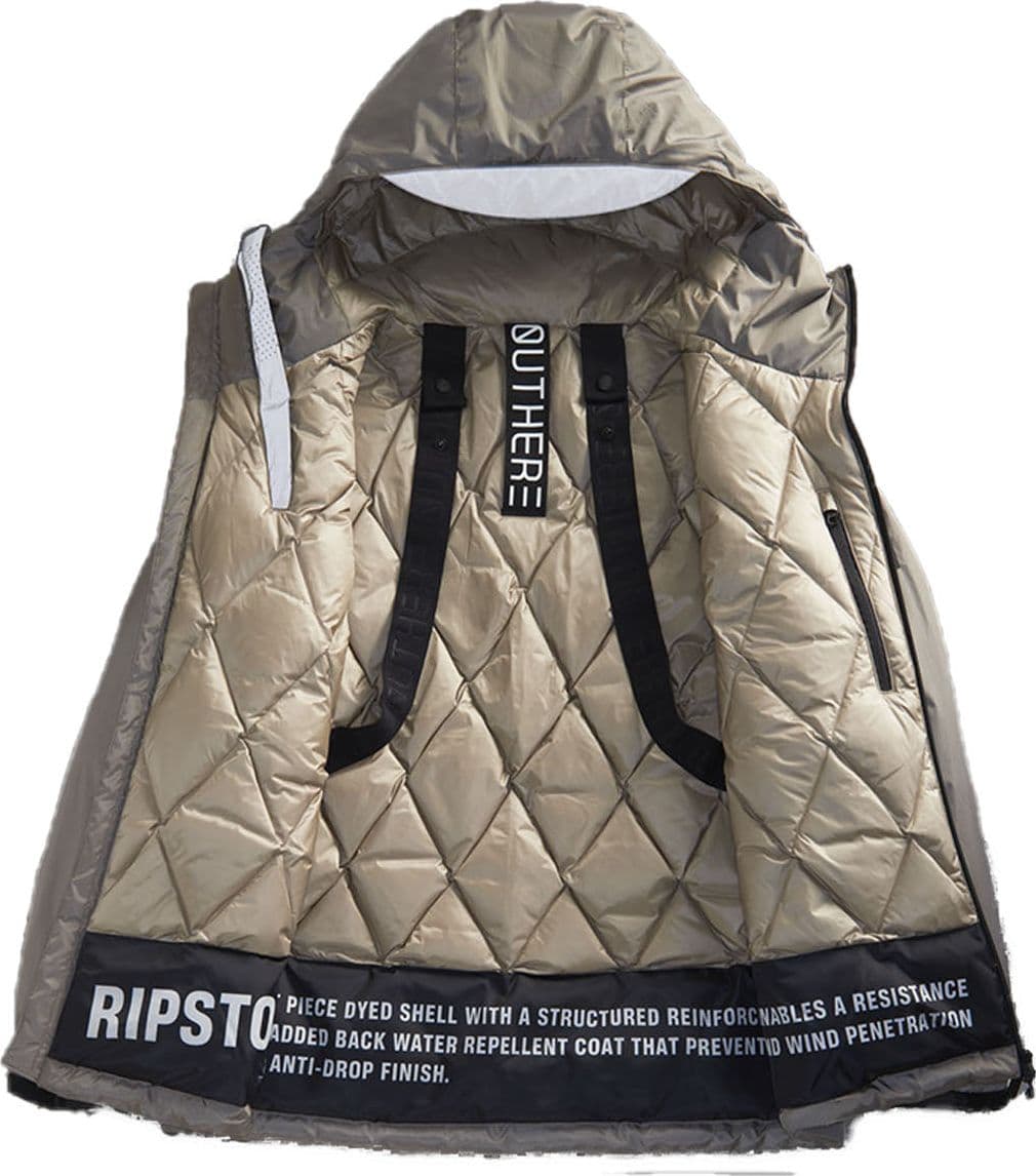 OUTHERE Outhere - Giubbino Rock Gray IOTM515AS100-RD da uomo in Cappotti Drestige - Casamassima, commercioVirtuoso.it
