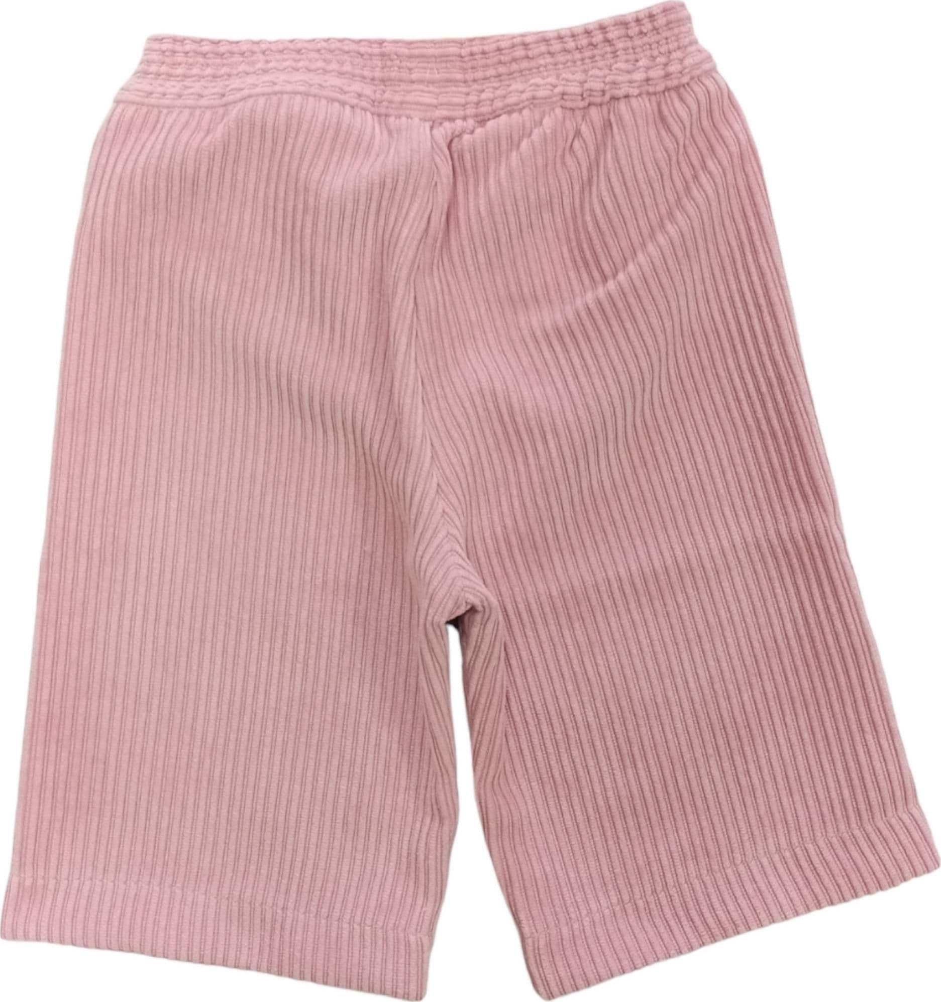 MONNALISA Monnalisa - Pant. Cropped Rosa Velluto Coste Larghe 37B402 2855 da bambino in Pantaloni Drestige - Casamassima, commercioVirtuoso.it