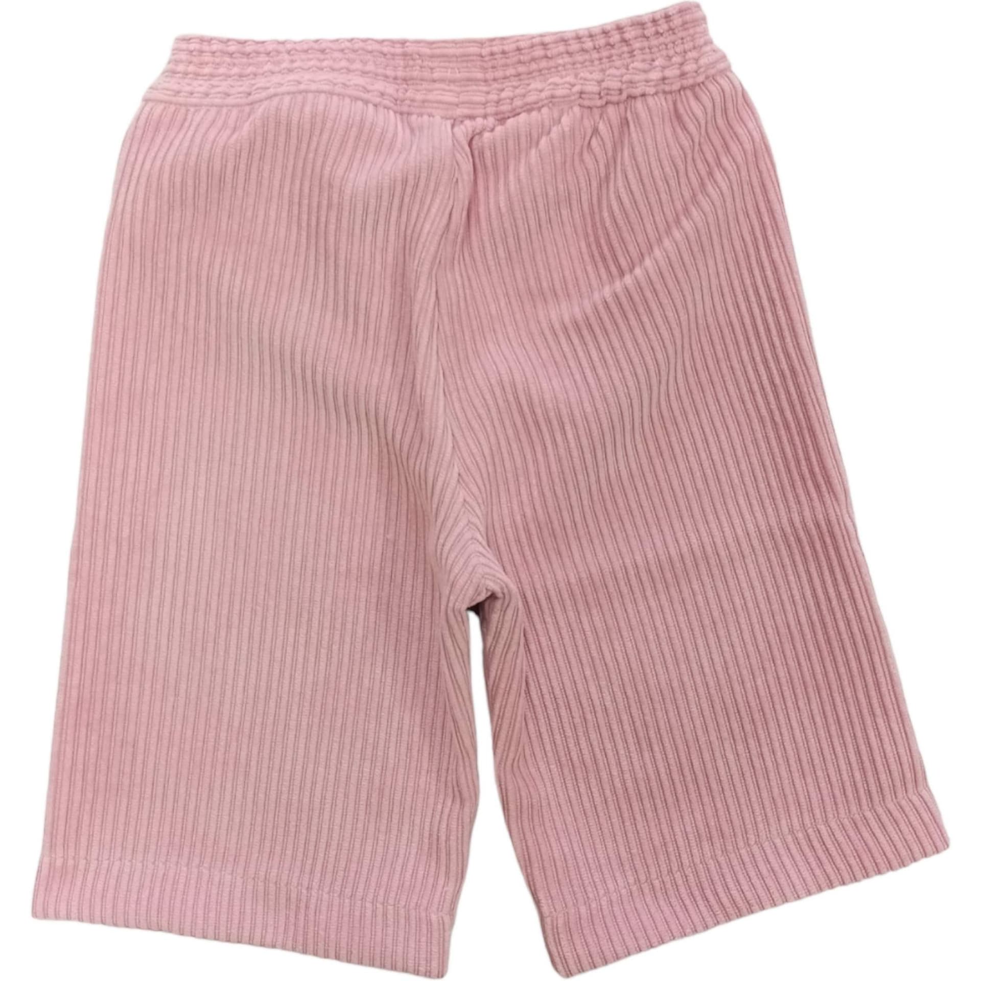 MONNALISA Monnalisa - Pant. Cropped Rosa Velluto Coste Larghe 37B402 2855 da bambino in Pantaloni Drestige - Casamassima, commercioVirtuoso.it