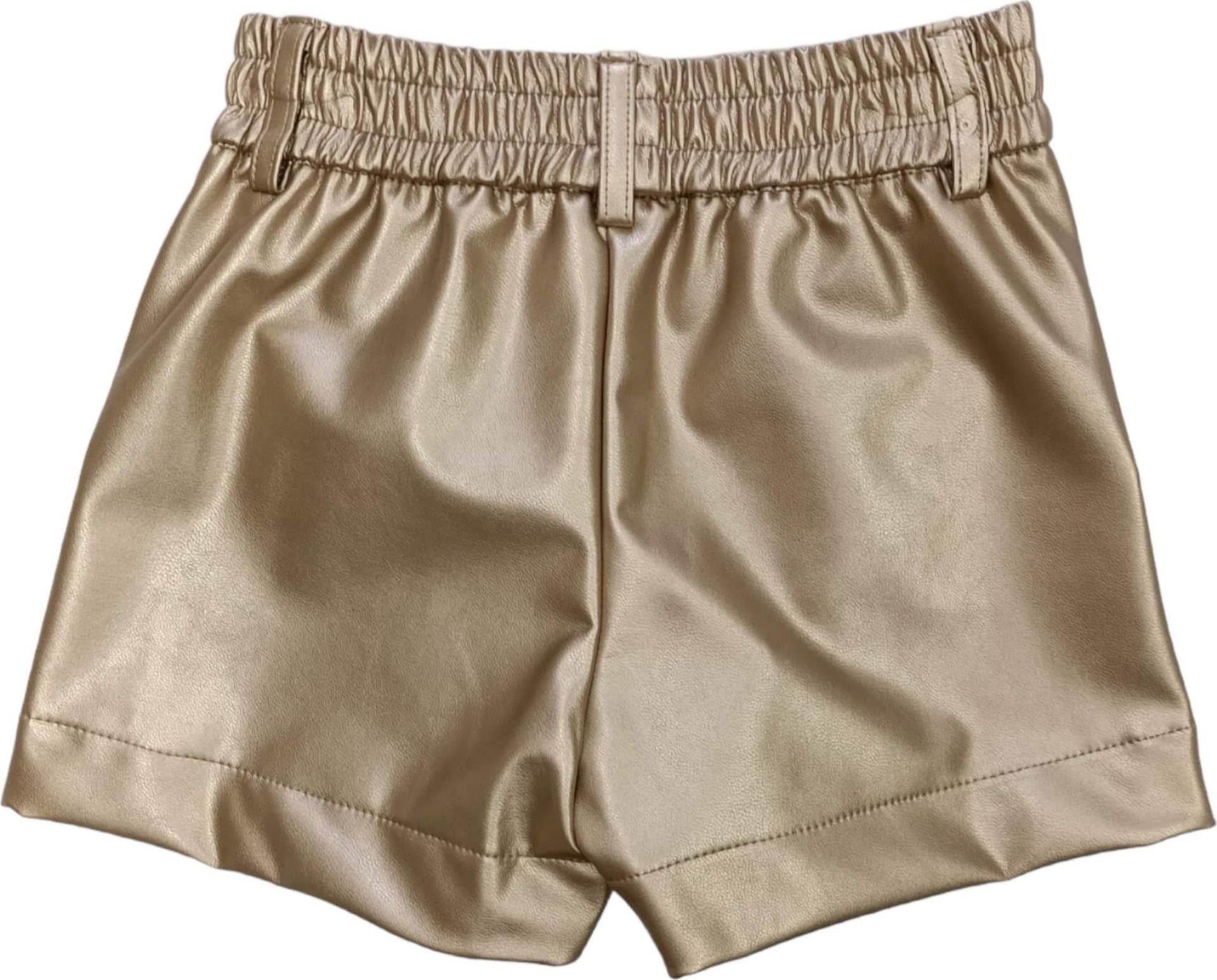 MONNALISA Monnalisa - Short Oro Spalmato 0070 Super Stretch 17B403 2403 da bambino in Maglieria Drestige - Casamassima, commercioVirtuoso.it