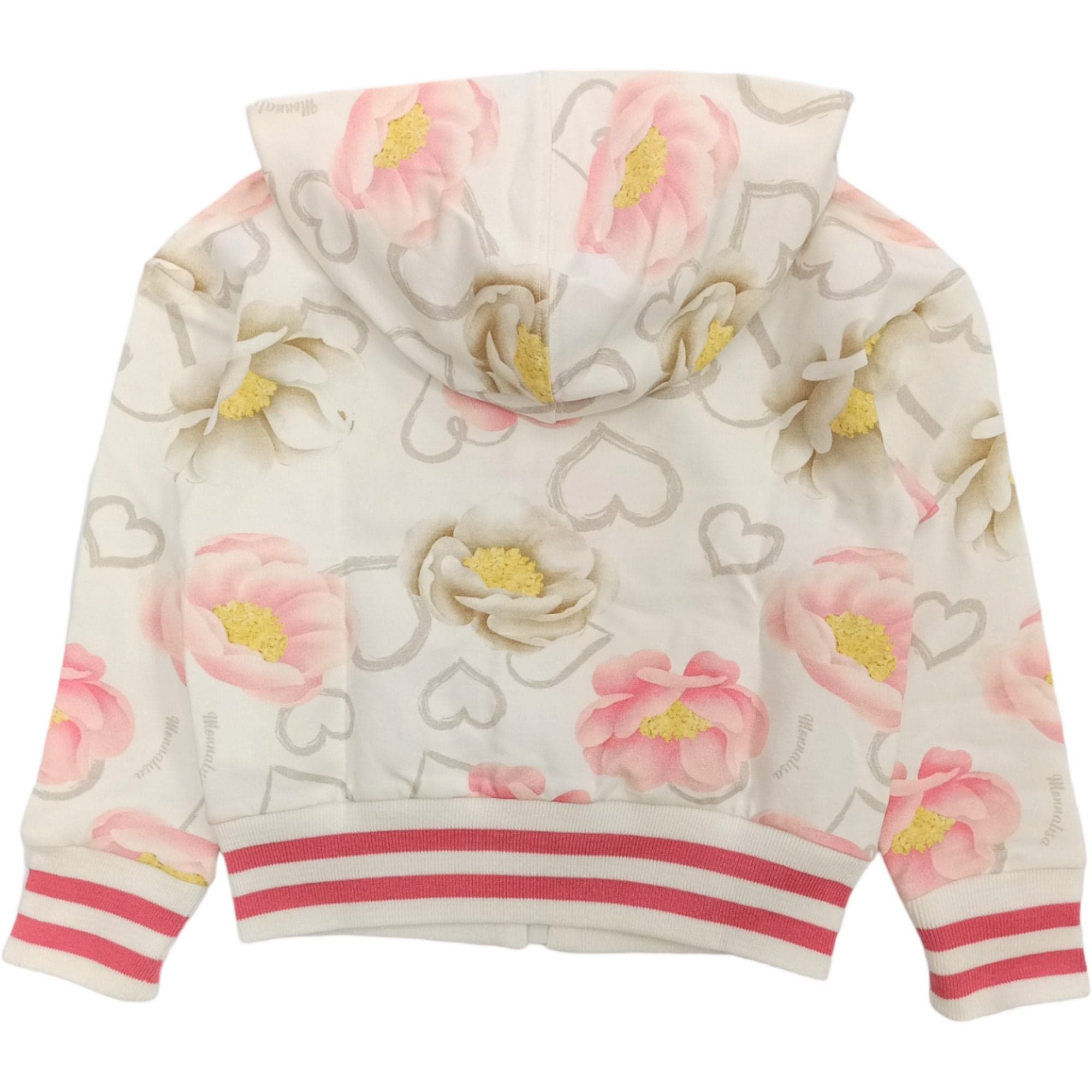 MONNALISA Monnalisa - Felpa Aperta Fiori 0002 Stampa Anemoni 19B800 2018 da bambino in Felpe con cappuccio Drestige - Casamassima, commercioVirtuoso.it