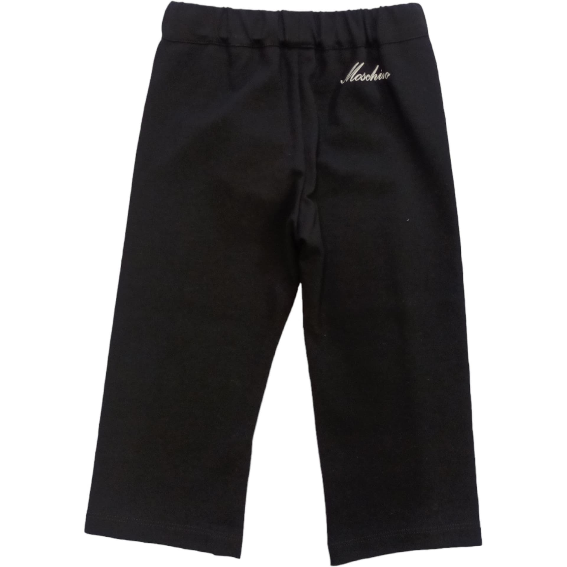 moschino Moschino - Pantalone Nero 60100 MDP031 LJA00 da bambino in Pantaloni Drestige - Casamassima, commercioVirtuoso.it