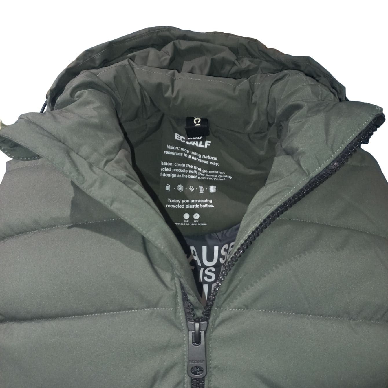 ECOALF Ecoalf - Gajkrekoa0500mw22 Olive 128 REKOALF VEST MAN da uomo in Giacche Drestige - Casamassima, commercioVirtuoso.it
