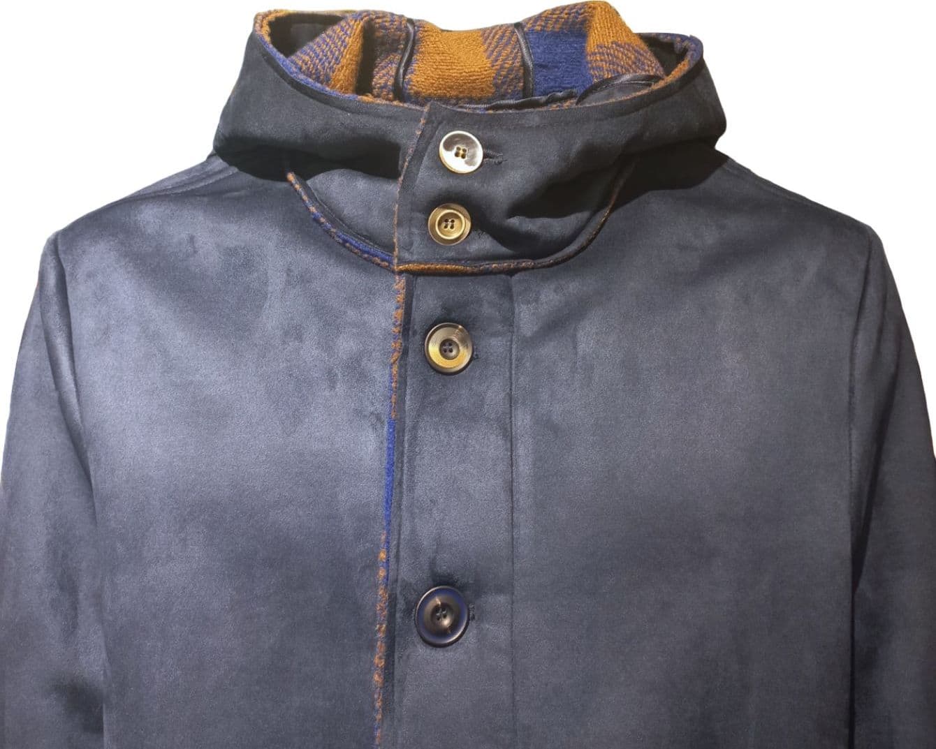 BOB Bob - Cappotto Montgomery Blu A23MONTY369 T369 da uomo in Cappotti Drestige - Casamassima, commercioVirtuoso.it