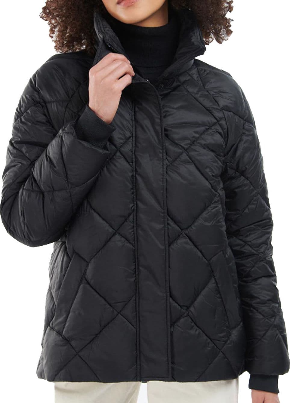 BARBOUR Barbour - Hoxa Quilt Bk11 Black Ancient LQU1496 da donna in Giacche Drestige - Casamassima, commercioVirtuoso.it