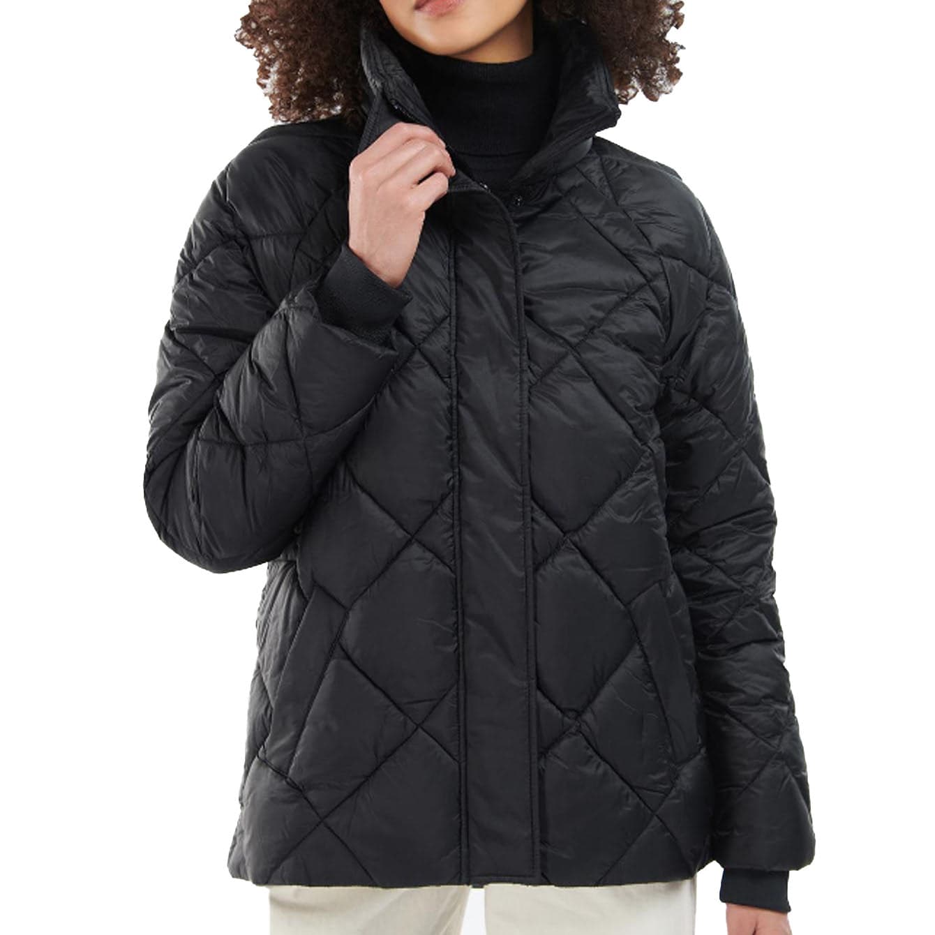 BARBOUR Barbour - Hoxa Quilt Bk11 Black Ancient LQU1496 da donna in Giacche Drestige - Casamassima, commercioVirtuoso.it