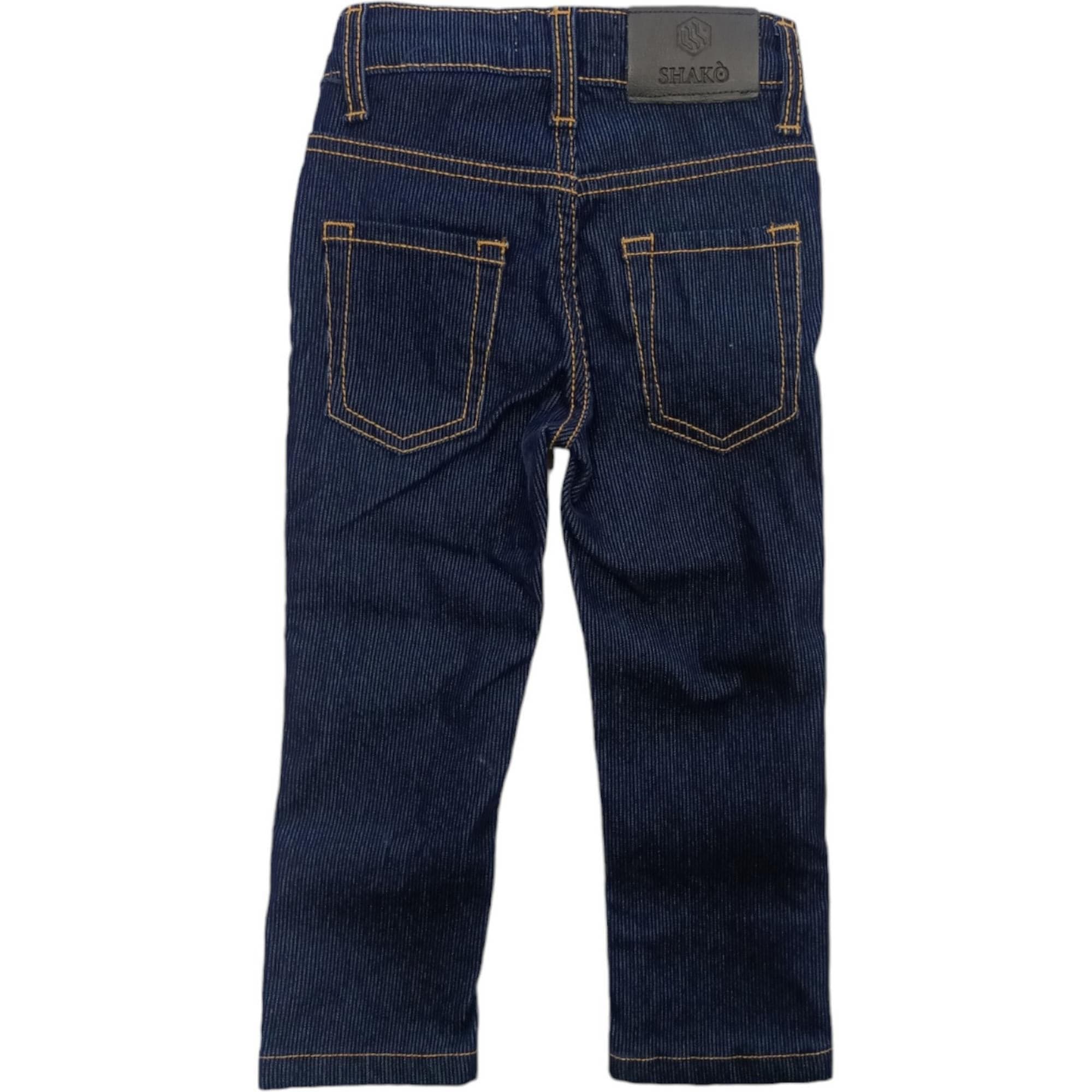 SHAKO' Shako' - Pant. Denim/velluto Blue PSK0805 da bambino in Jeans Drestige - Casamassima, commercioVirtuoso.it