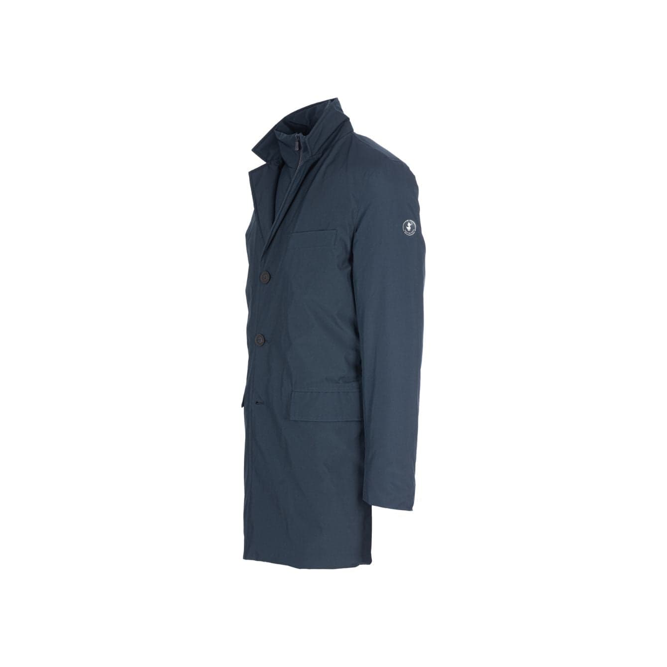 SAVE THE DUCK Save The Duck - Helmut Grin15 Cappotto 90010 Blue Black D40393M da uomo in Giacche Drestige - Casamassima, commercioVirtuoso.it
