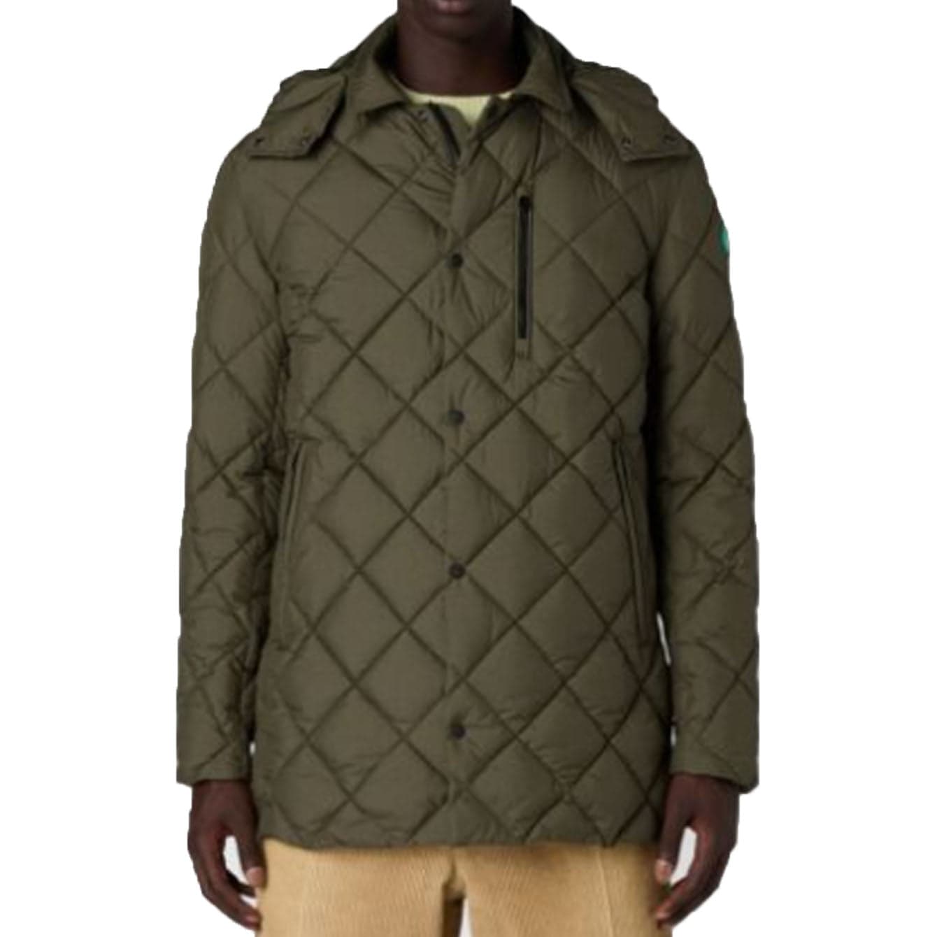 SAVE THE DUCK Save The Duck - Uwe Recy15 Capp. 50037 L. Green D40804M da uomo in Giacche Drestige - Casamassima, commercioVirtuoso.it