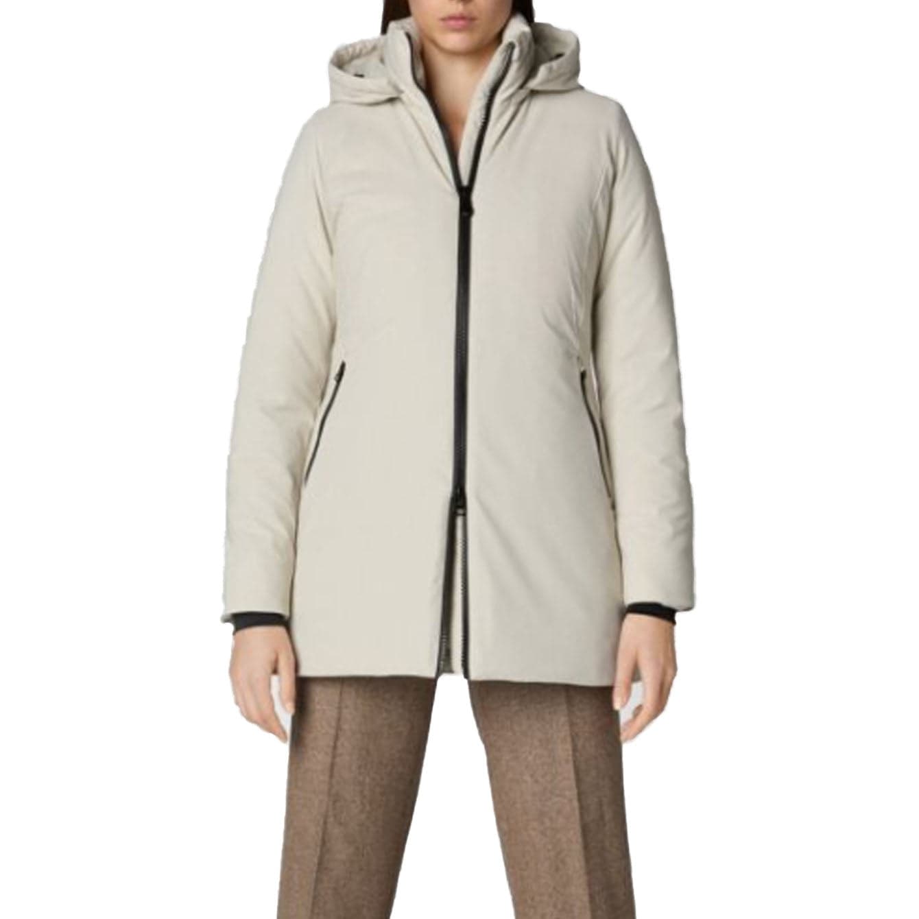 SAVE THE DUCK Save The Duck - Lila Lexy15 Capp. 40019 Rainy Beige D43490W da donna in Giacche Drestige - Casamassima, commercioVirtuoso.it