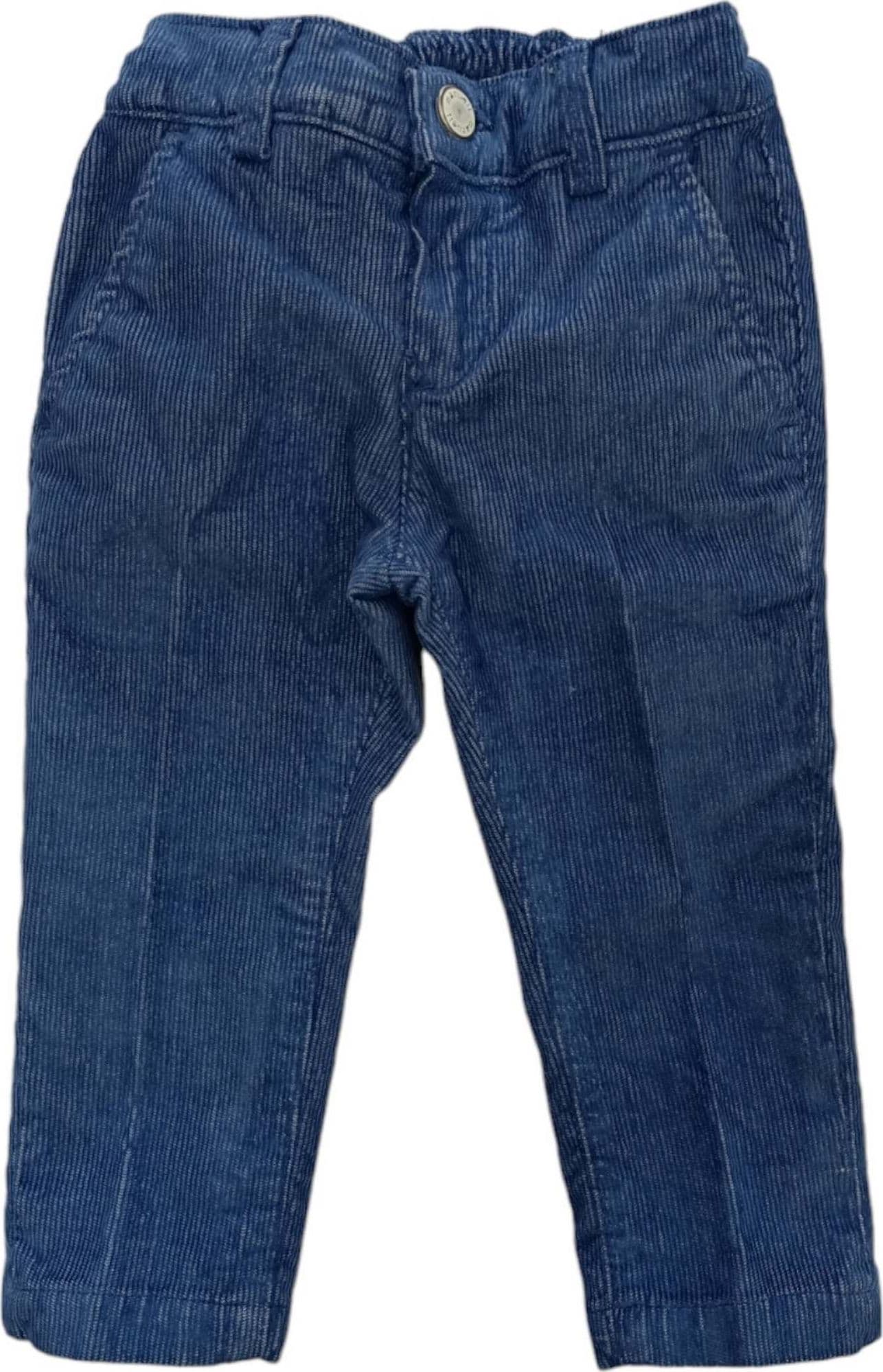 EMANUEL PRIS Emanuel Pris - Pantalone Azzurro Velluto EPT6157N