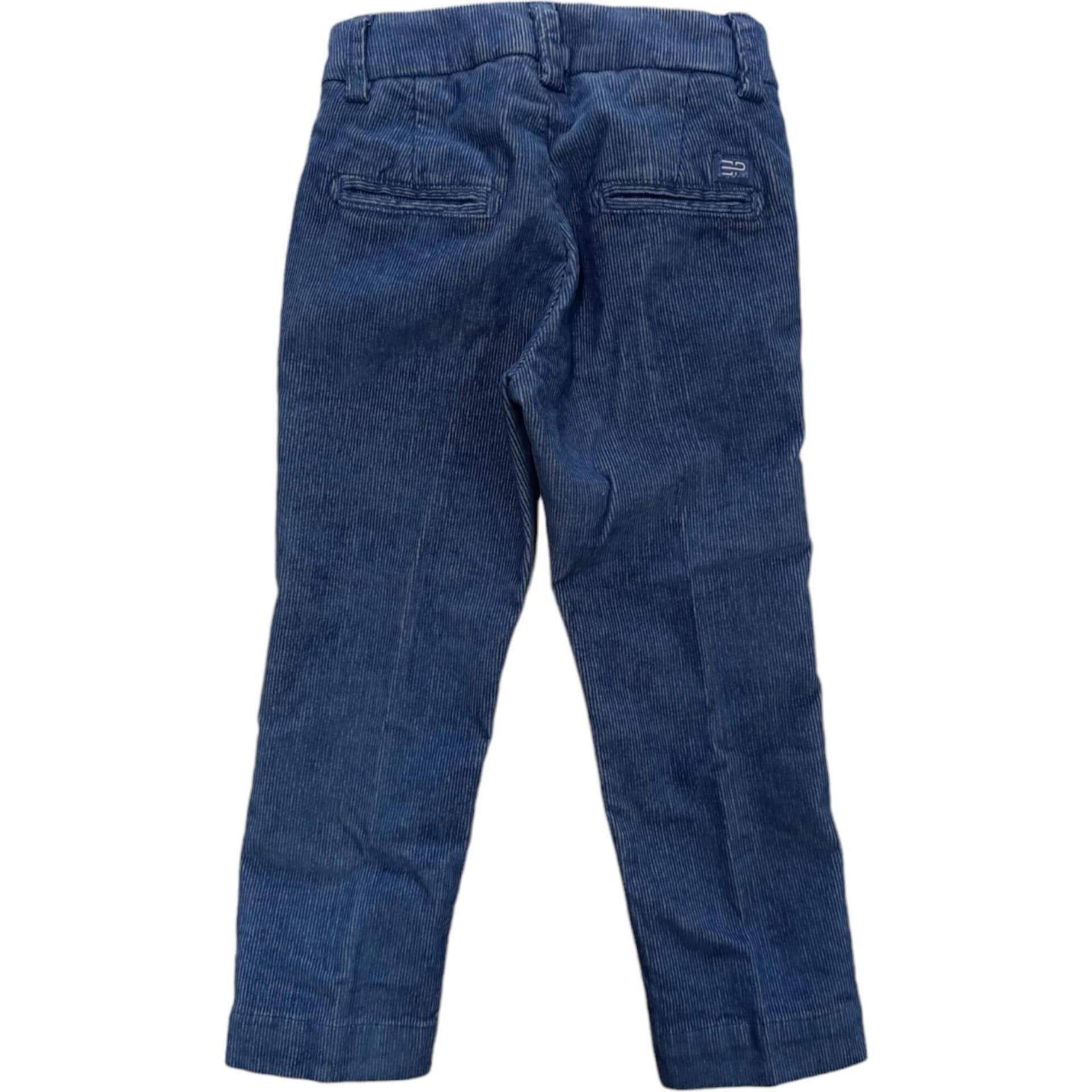 EMANUEL PRIS Emanuel Pris - Pantalone Azzurro In Velluto EPT6157B da bambino in Pantaloni Drestige - Casamassima, commercioVirtuoso.it