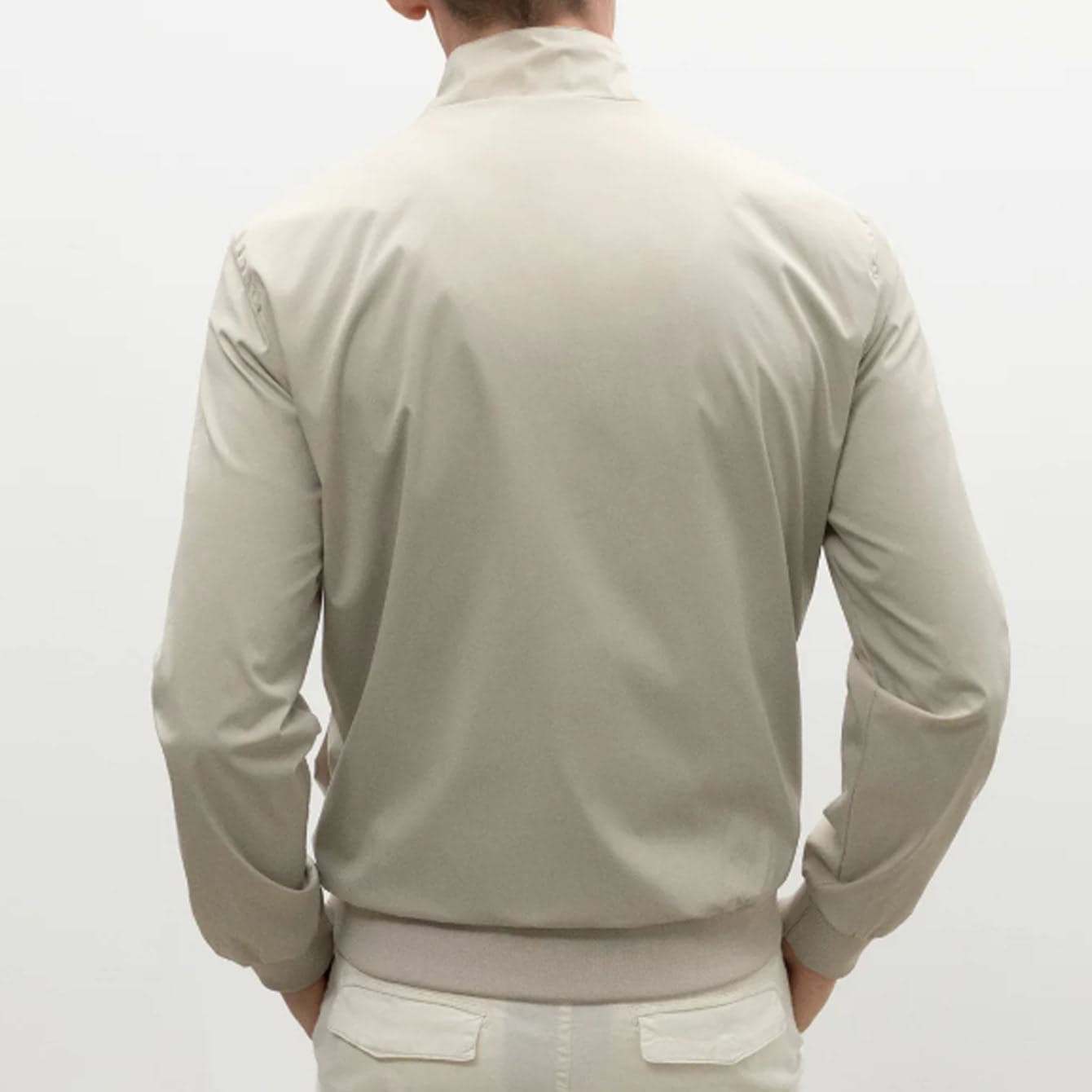ECOALF Ecoalf - Gajkampat0048ms23 008 White Sand AMPATOALF JACKET MAN da uomo in Giacche Drestige - Casamassima, commercioVirtuoso.it