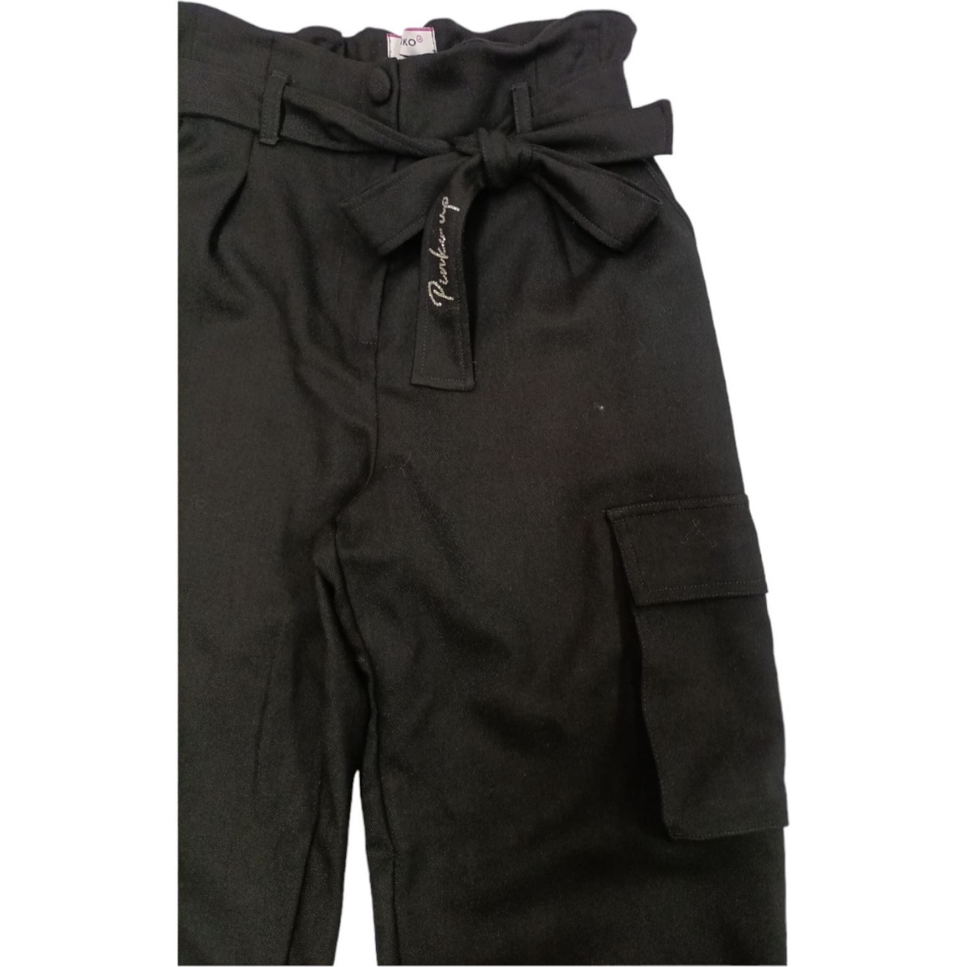 Pinko - Pant. Cargo Nero 110 F3PIJGPA227 da bambino in Pantaloni Drestige - Casamassima, commercioVirtuoso.it
