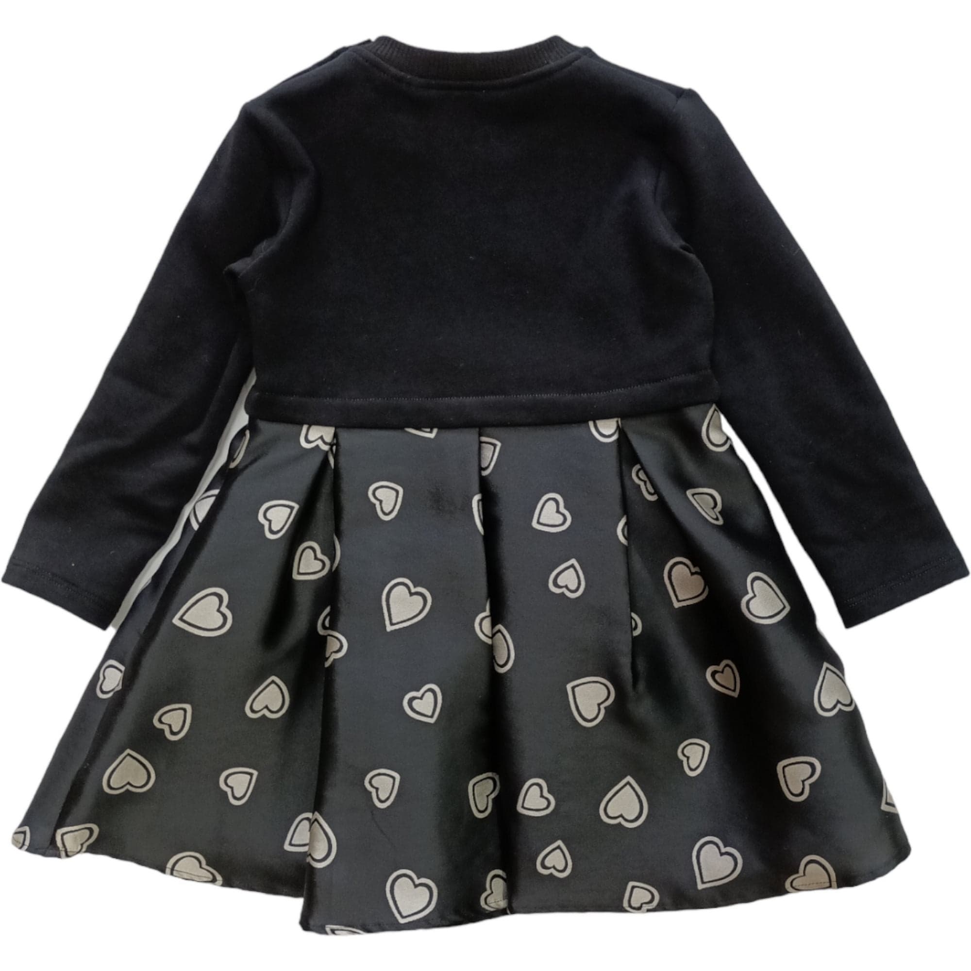 moschino Moschino - Abito Nero 82628 Cuori MDV0AU N0Z82 da bambino in Abiti Drestige - Casamassima, commercioVirtuoso.it