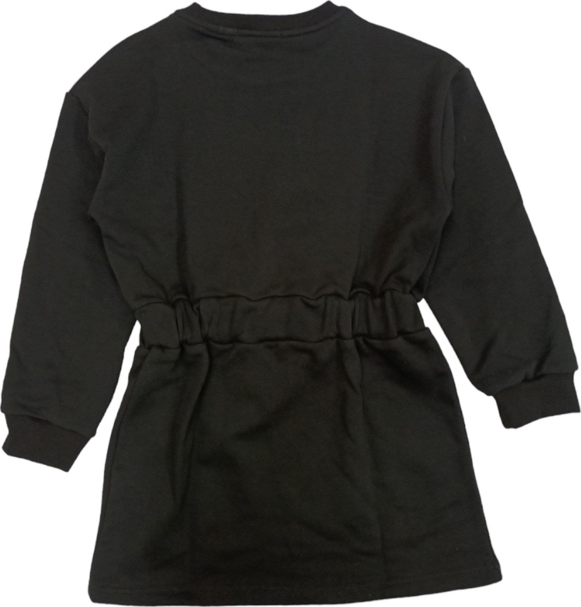 GAELLE PARIS Gaelle Paris - Vestito Nero/oro In Felpa K009 2741VF0936 da bambino in Felpe con cappuccio Drestige - Casamassima, commercioVirtuoso.it